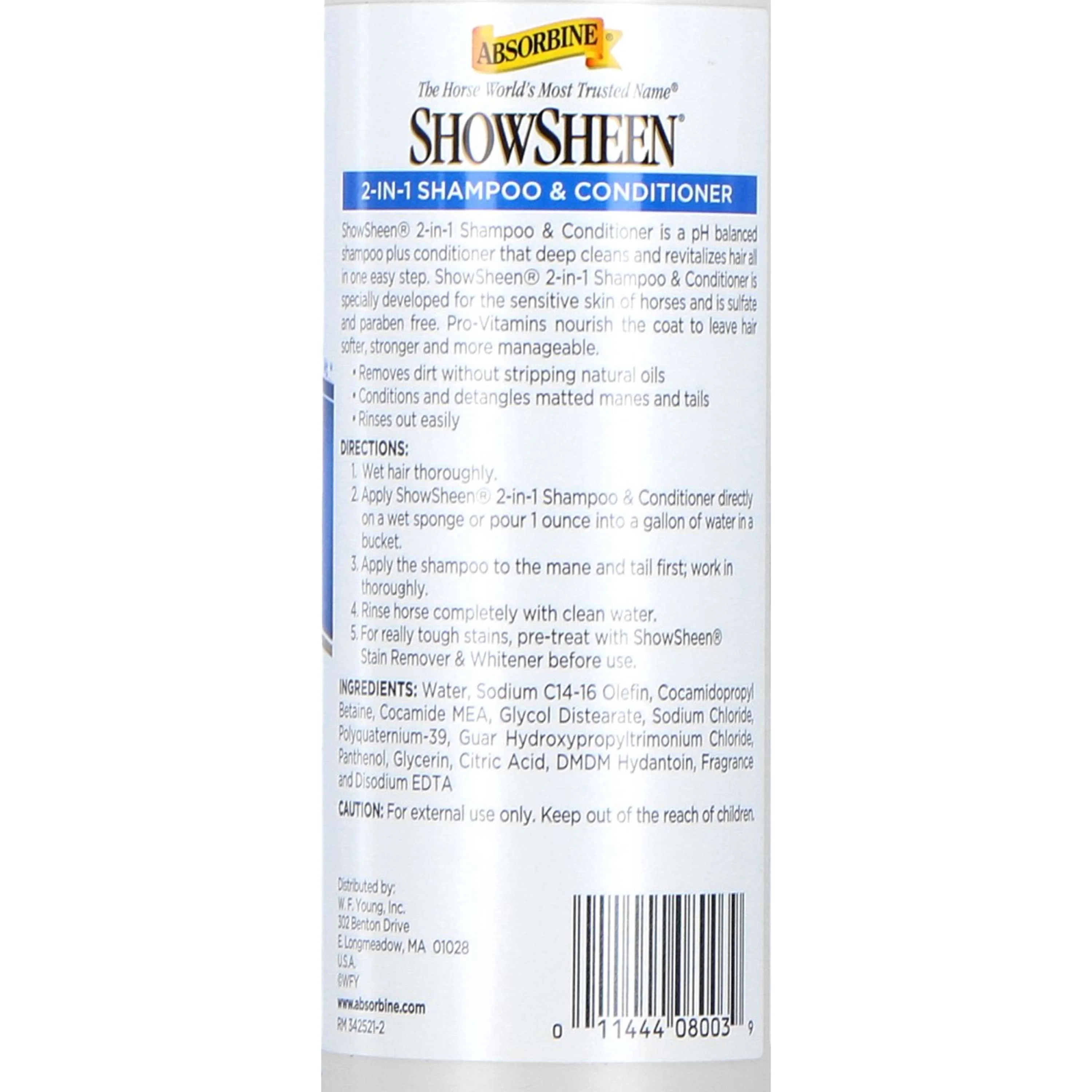 Absorbine Shampooing & Après-Shampooing 2-en-1 - Image 4