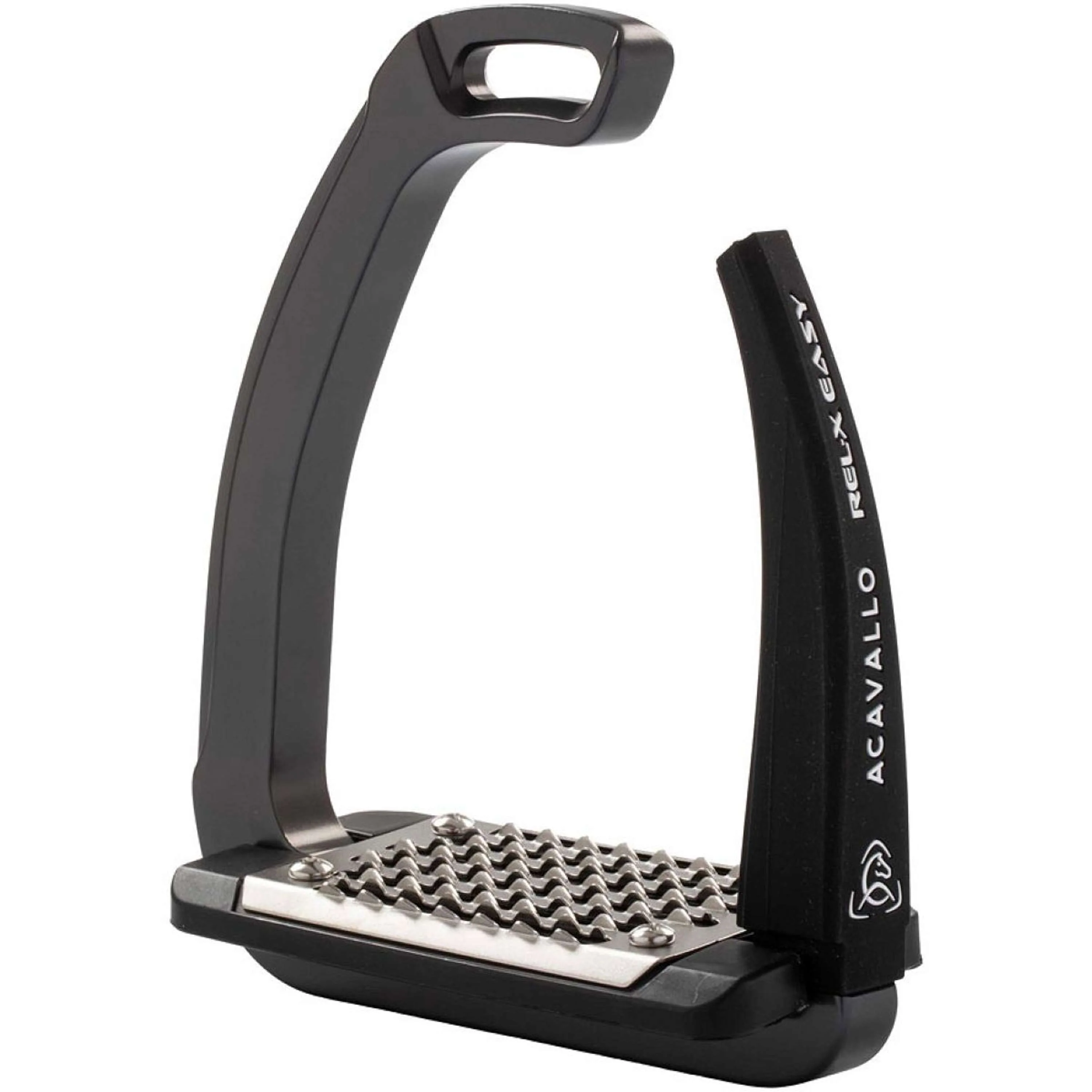 Acavallo Étriers REL-X Easy Charbon de bois/Noir - Image 2
