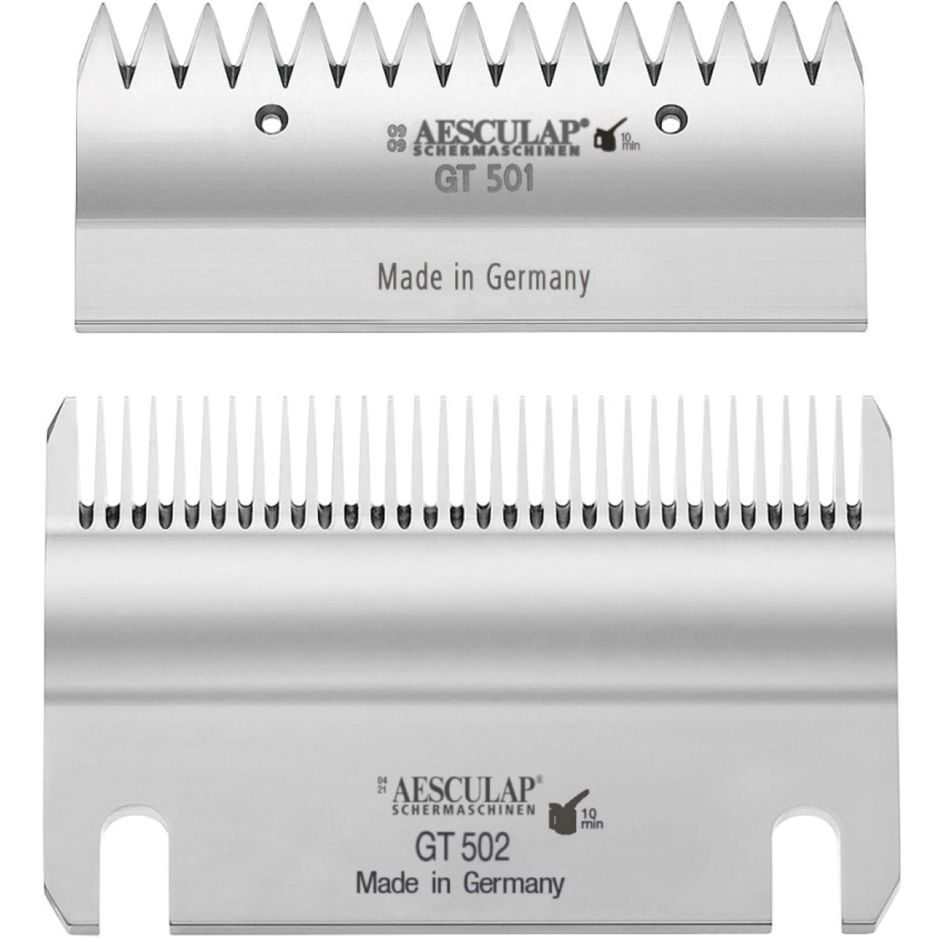 Aesculap Set de Lames de Tondeuse Econom GT520 Argent
