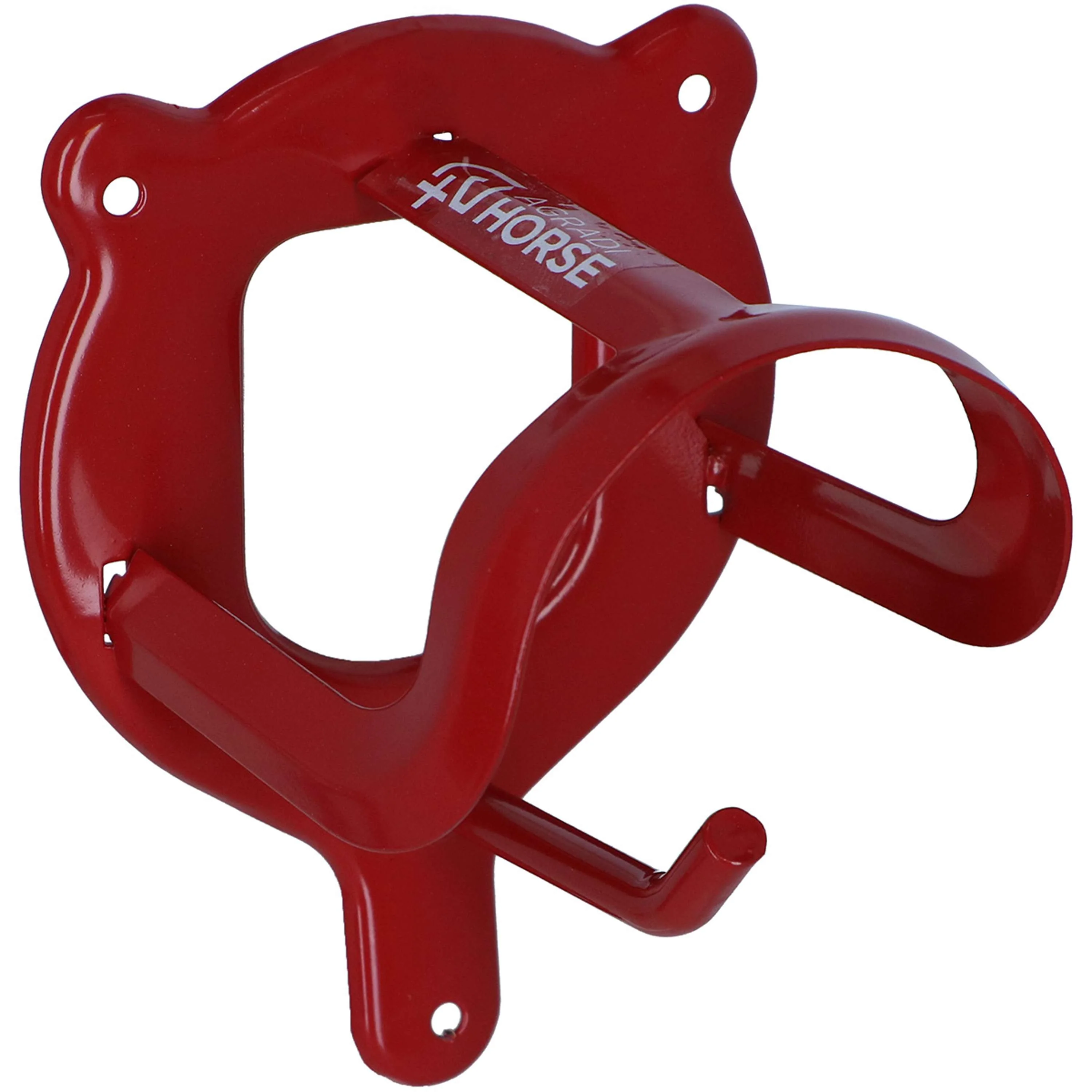 Agradi Horse Porte-Bride Métal Rouge - Image 3