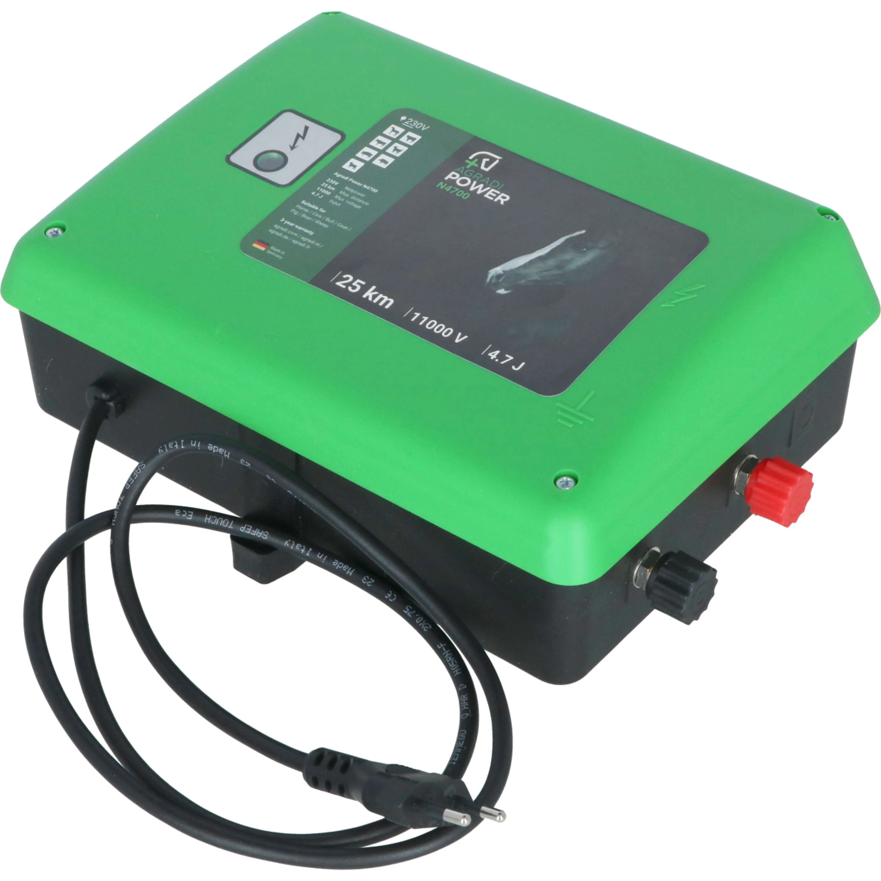 Agradi Power N4700 Électrificateur 4,7 Joule 230V - Image 5