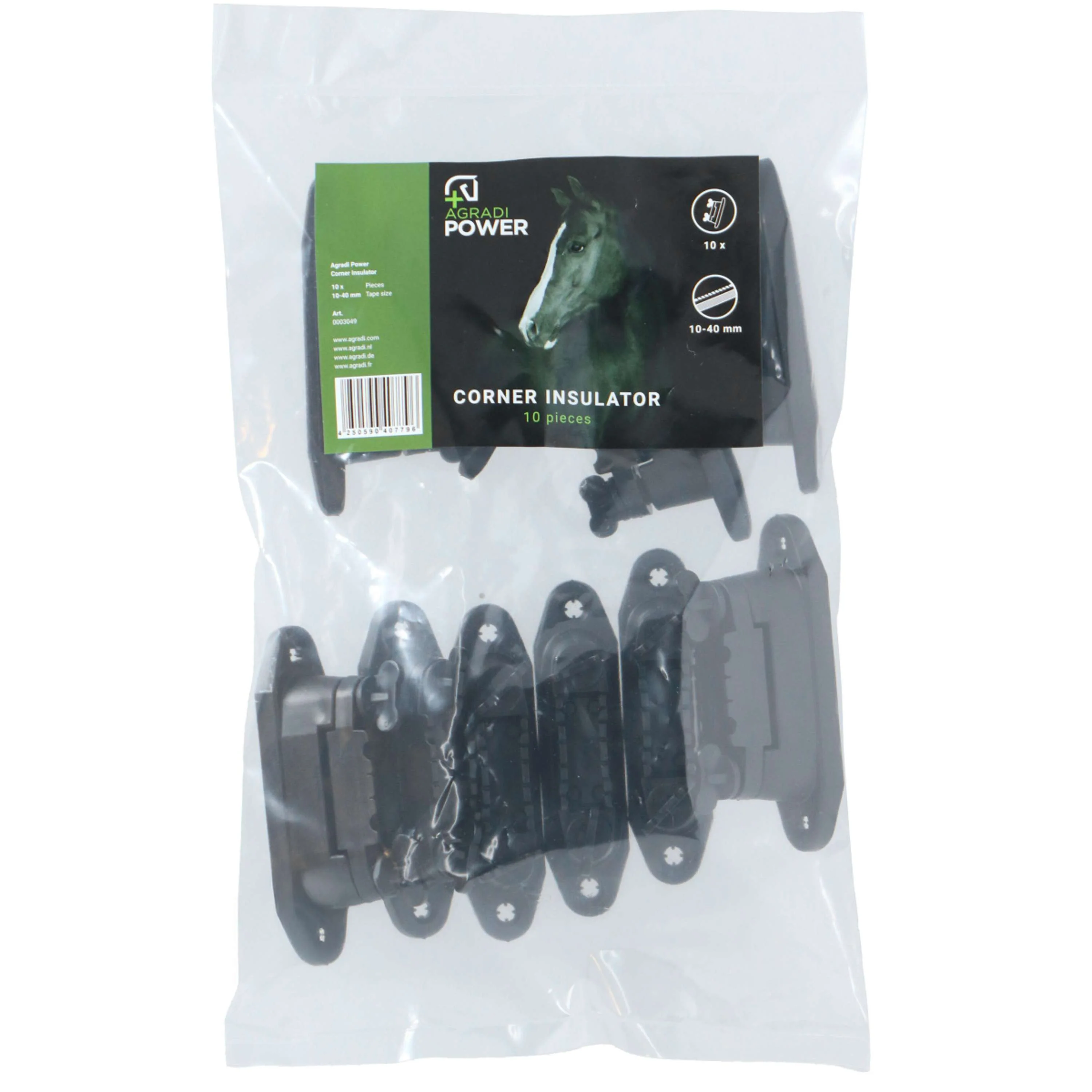 Agradi Power Pince Profi isolateur (d'angle) Noir 10 Pièces - Image 2
