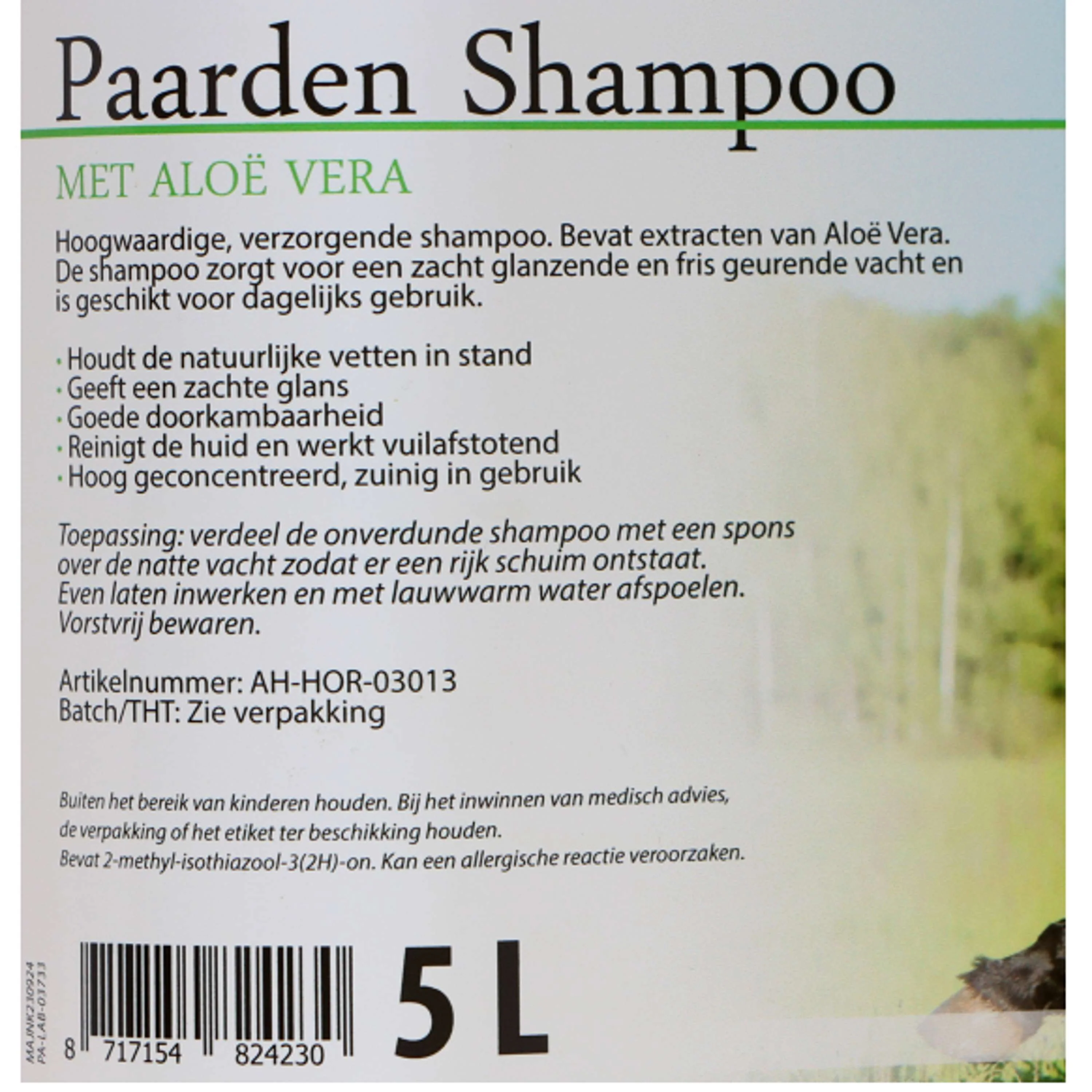 Agrivet Shampooing pour Cheval - Image 3