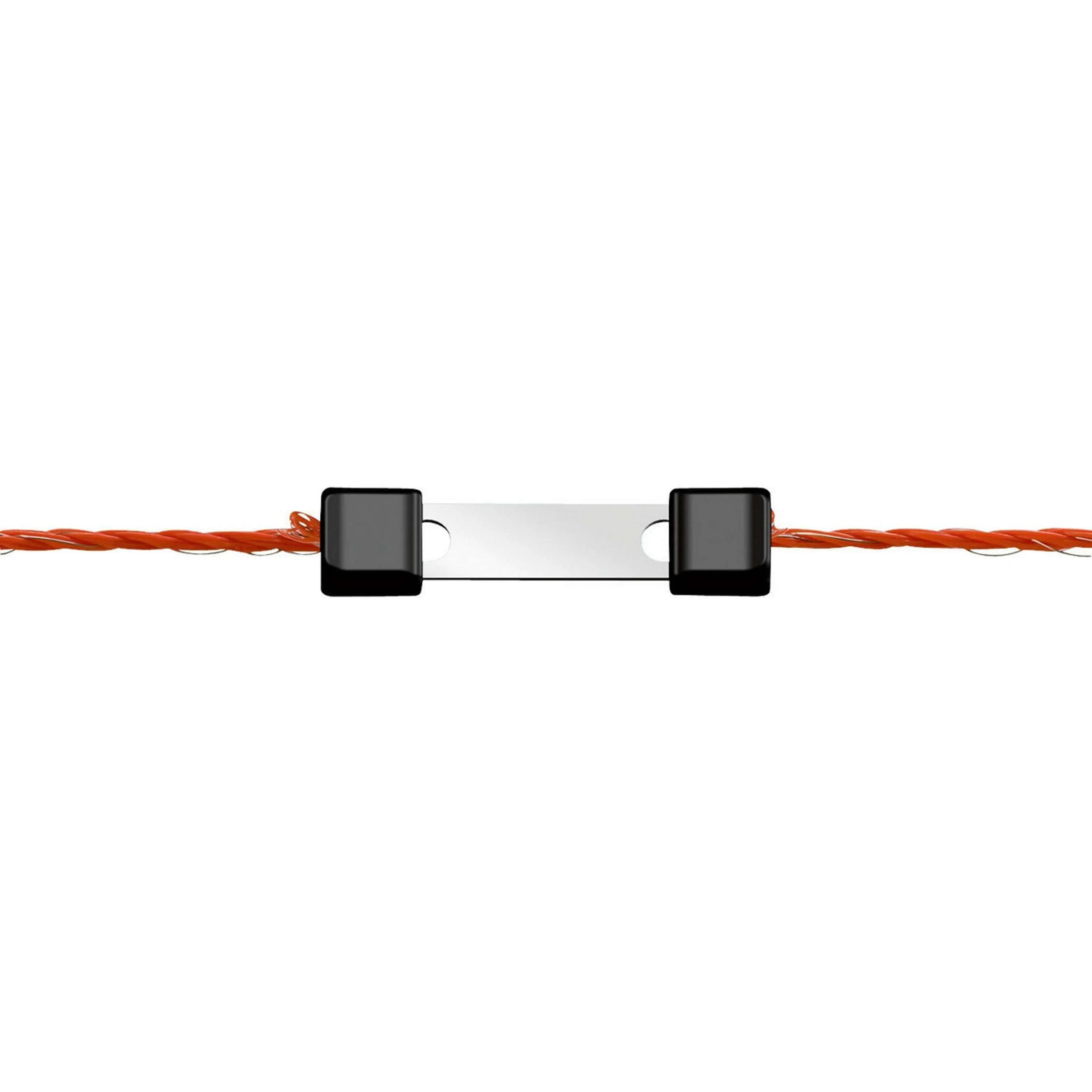 Ako Connecteur de Fil Litzclip 3mm Droit Acier inoxydable 10 Pièces