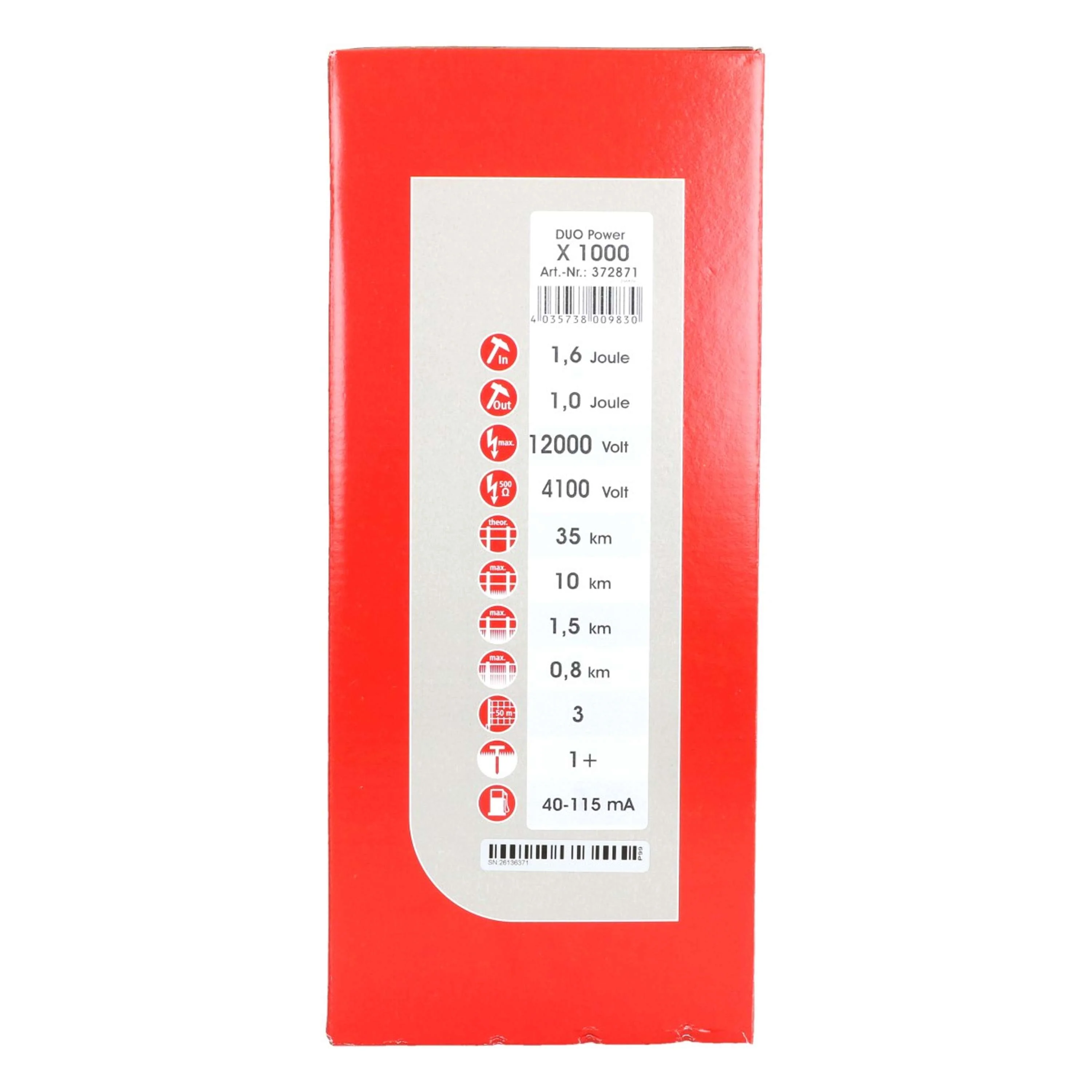Ako Électrificateur Duo Power X1000 1,0 Joule Vert - Image 9