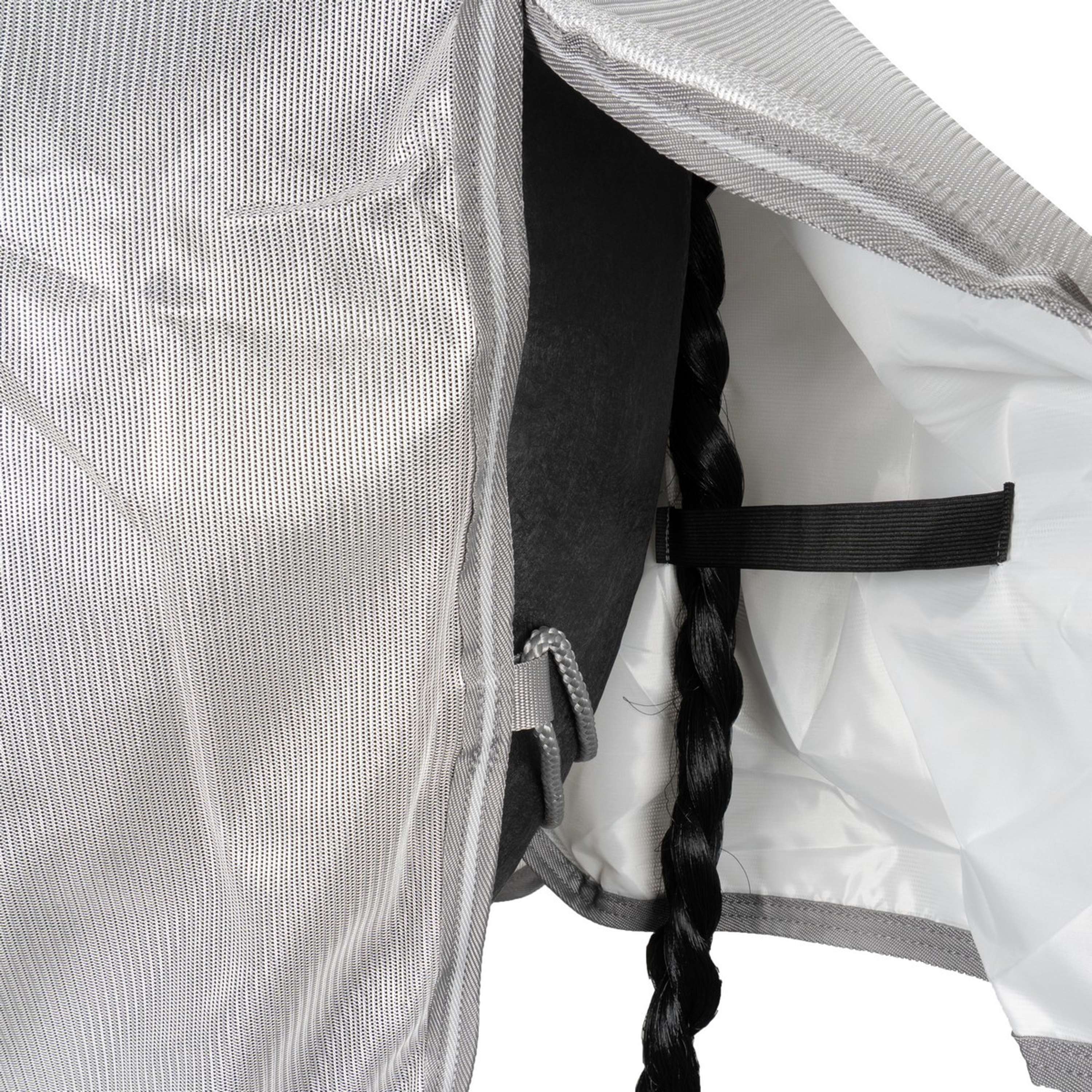 Amigo Couverture Anti-Mouches Integrated Argent/Gris Titane/Argent - Image 16