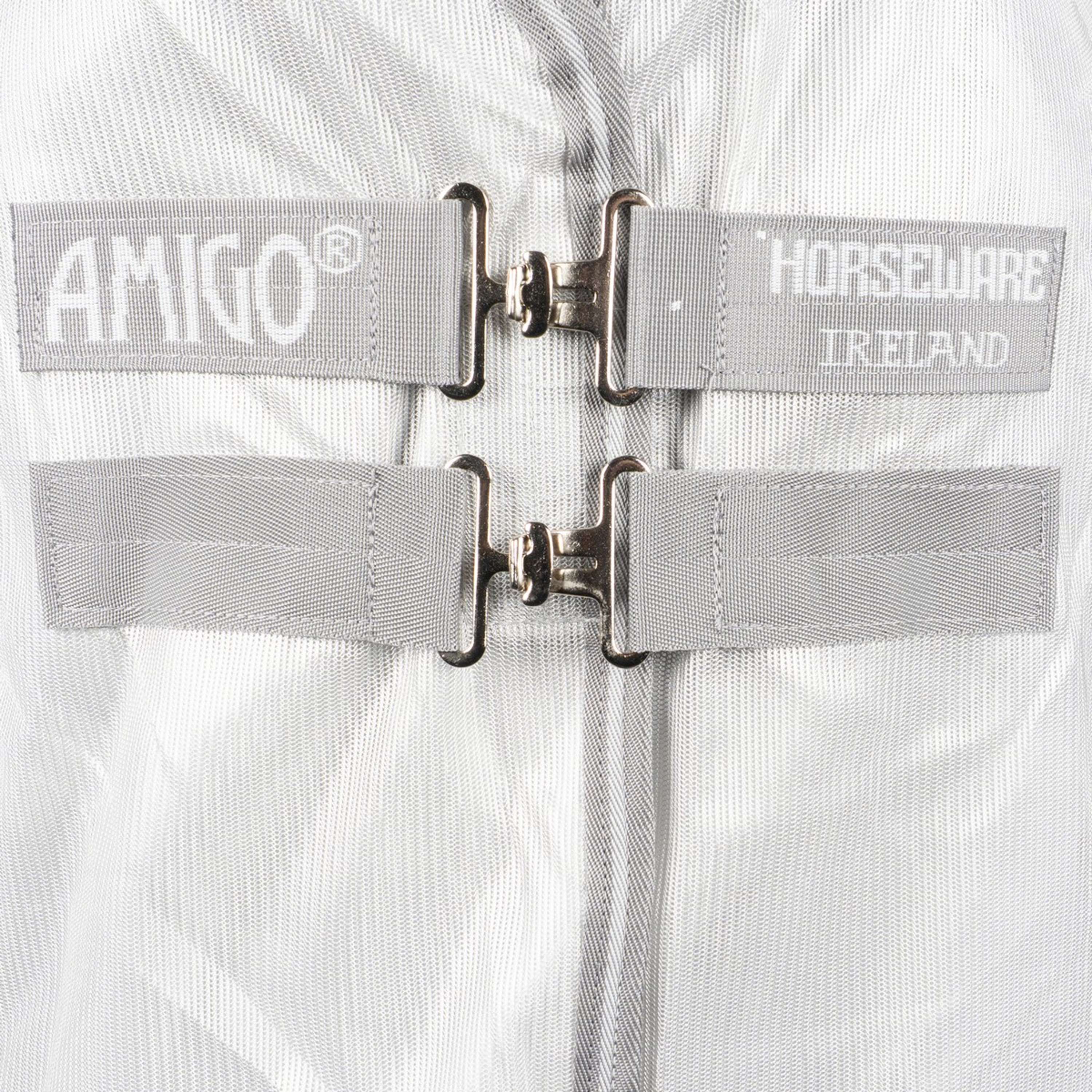 Amigo Couverture Anti-Mouches Integrated Argent/Gris Titane/Argent - Image 9