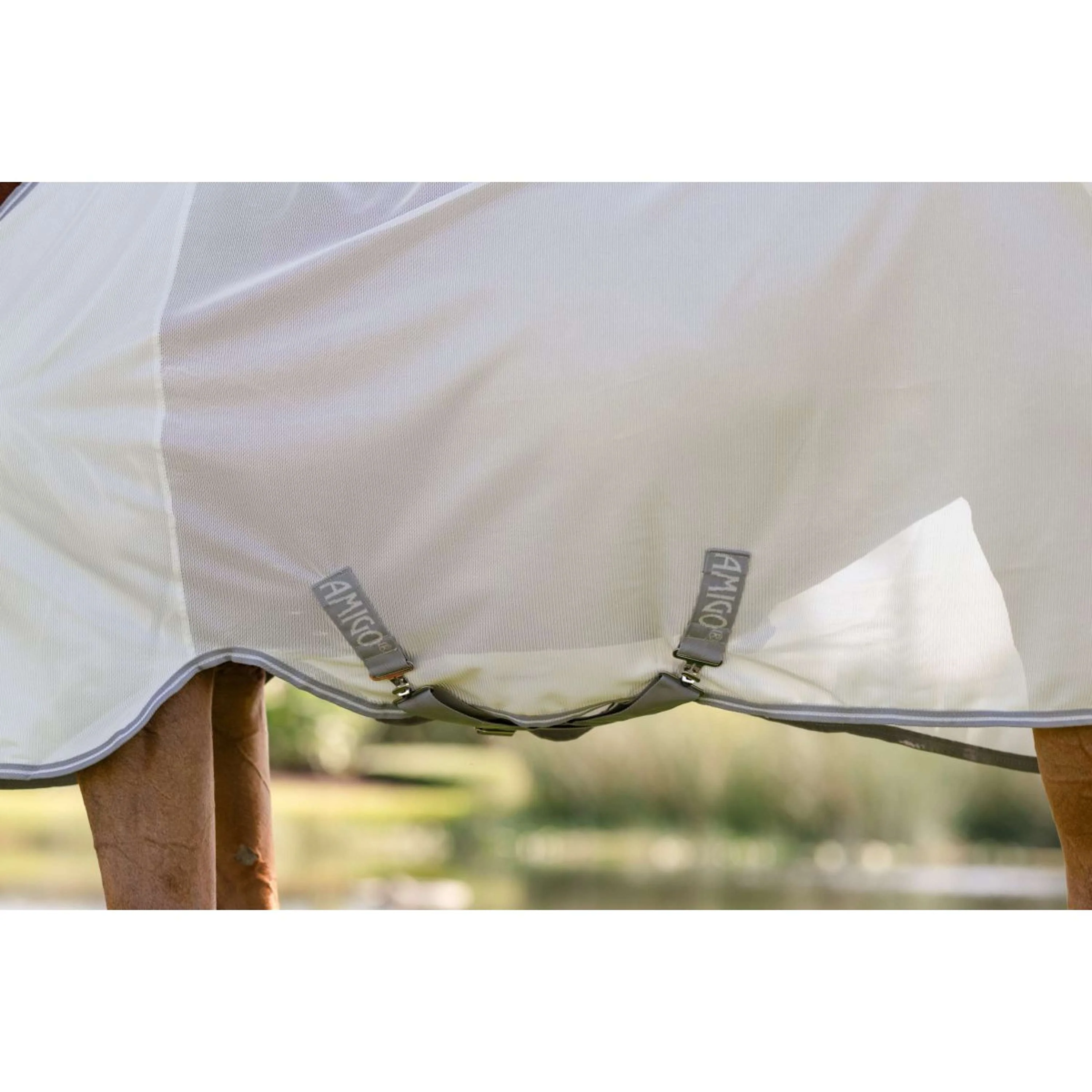 Amigo Bug Rug Pony Argent/Gris Titane/Argent - Image 5