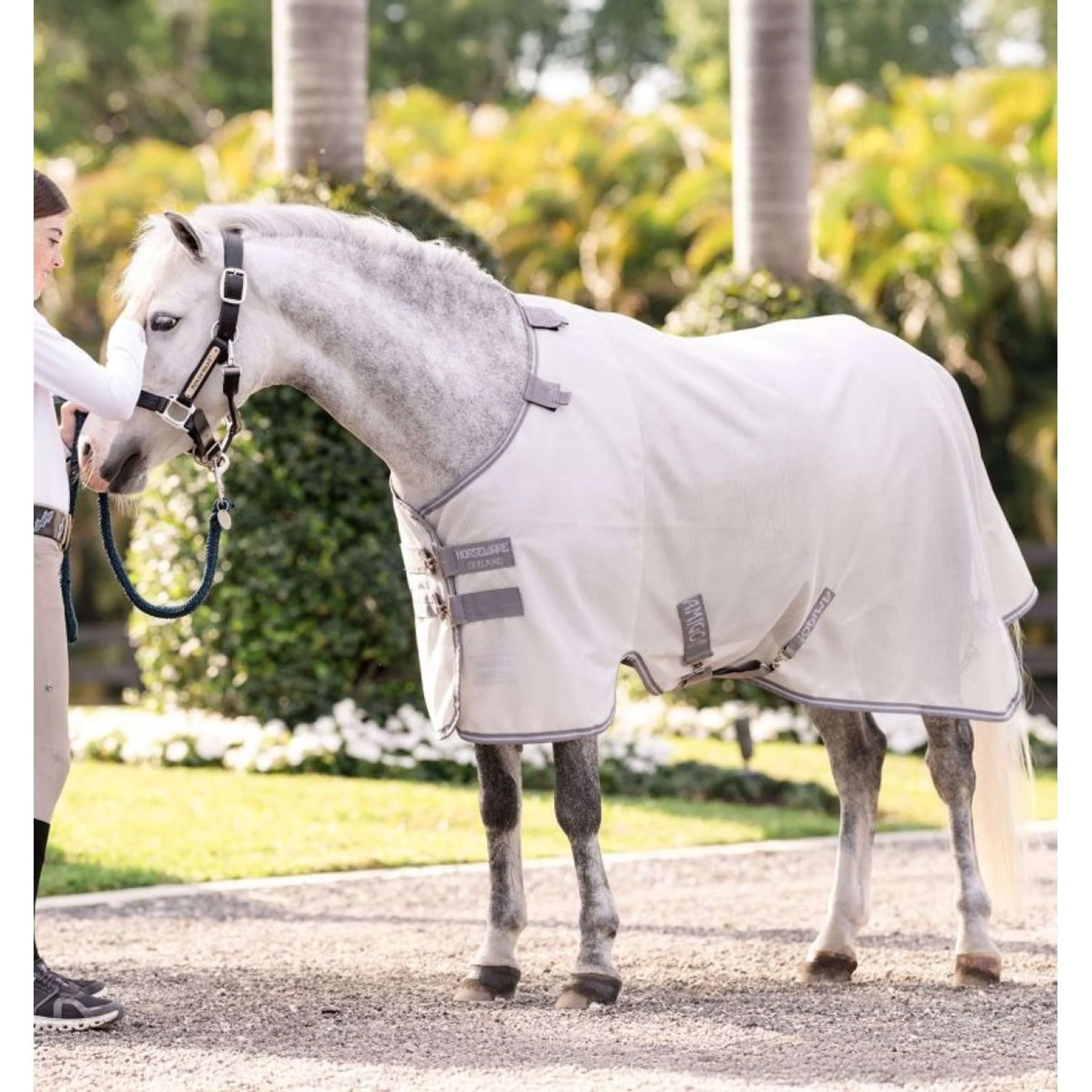 Amigo Bug Rug Pony Argent/Gris Titane/Argent - Image 6