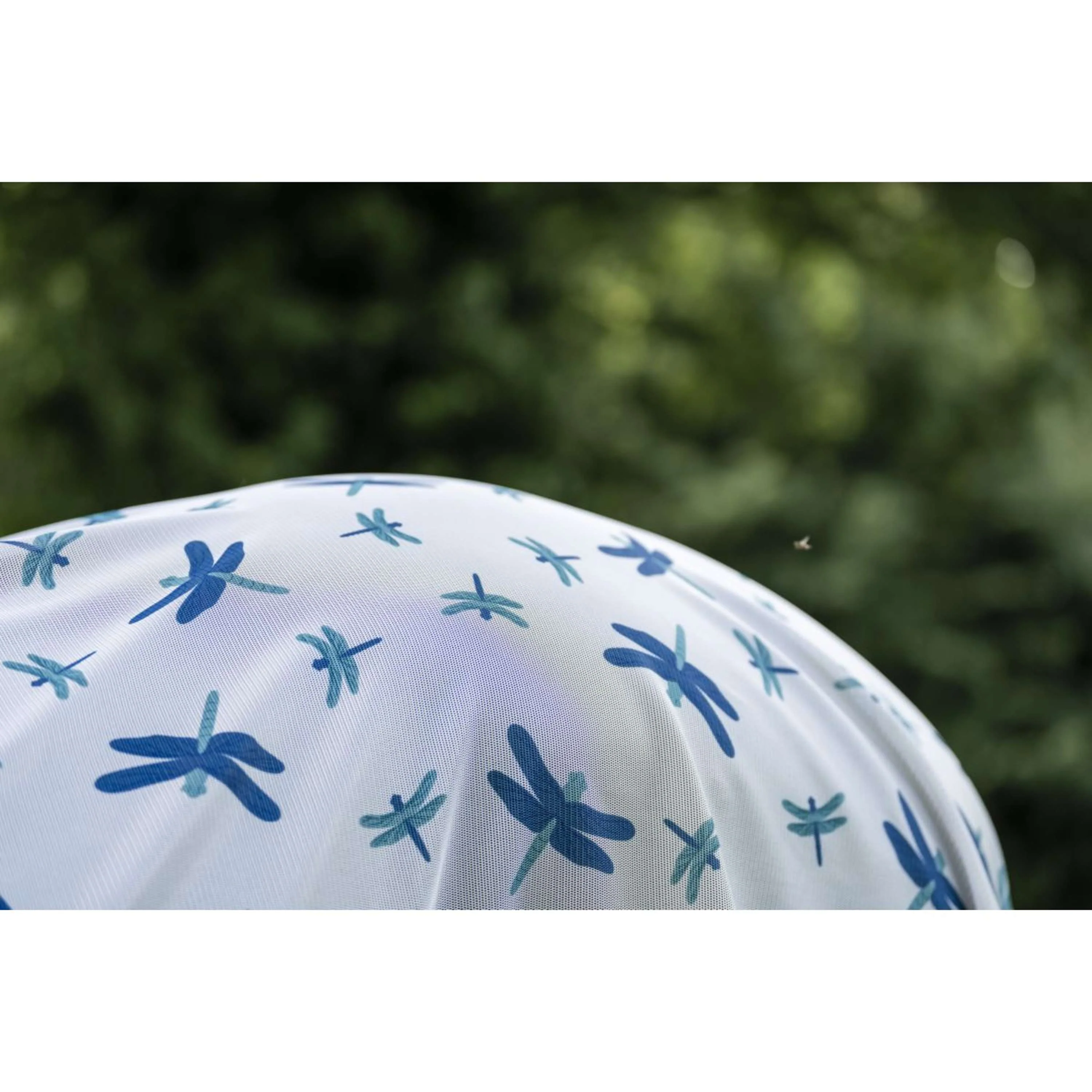 Amigo Couverture Anti-Mouches XL Plus Dragonfly Print/Silver/Blue/Sage - Image 9