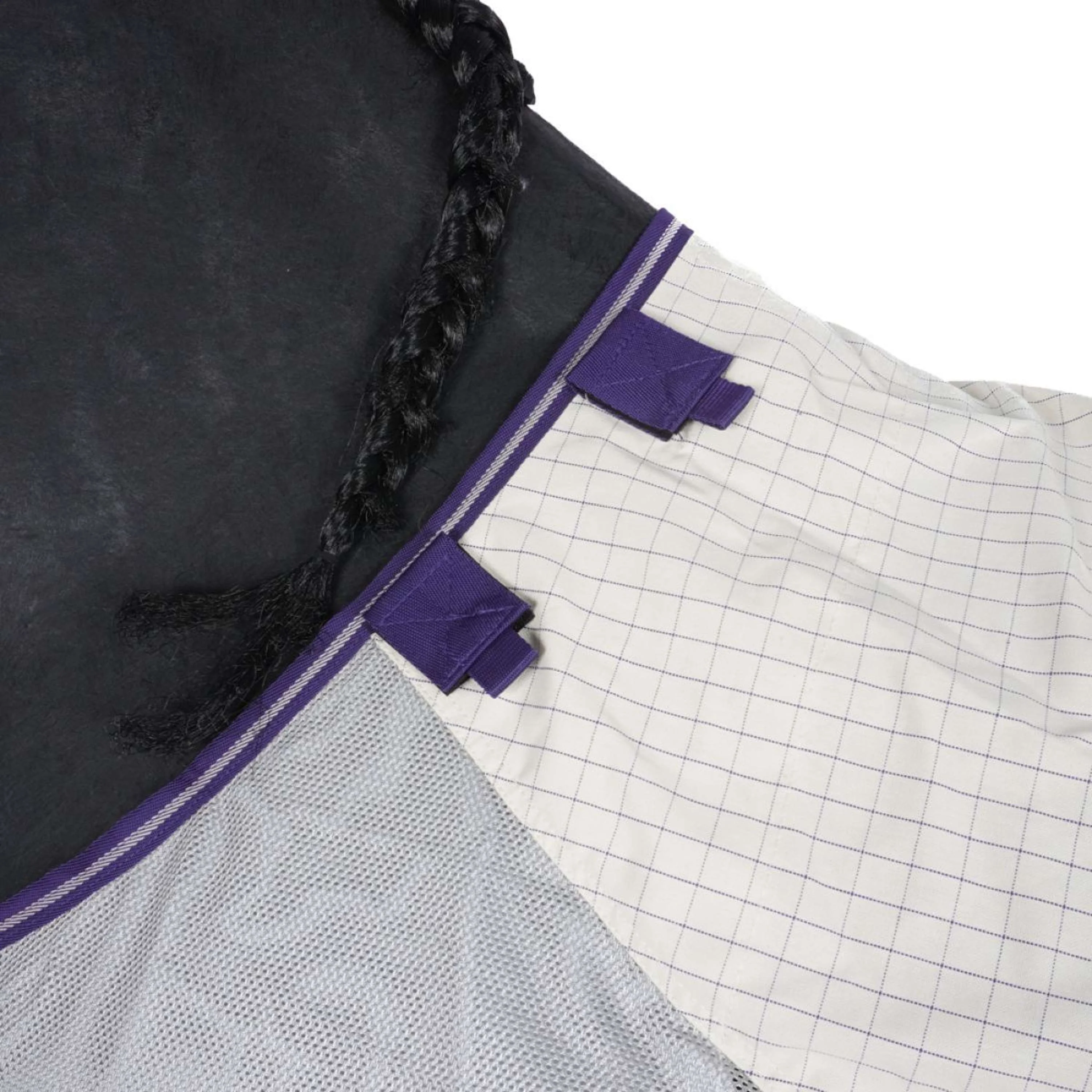 Amigo Couverture d'Été Airflow Navy Check/Atlantic Blue - Image 7