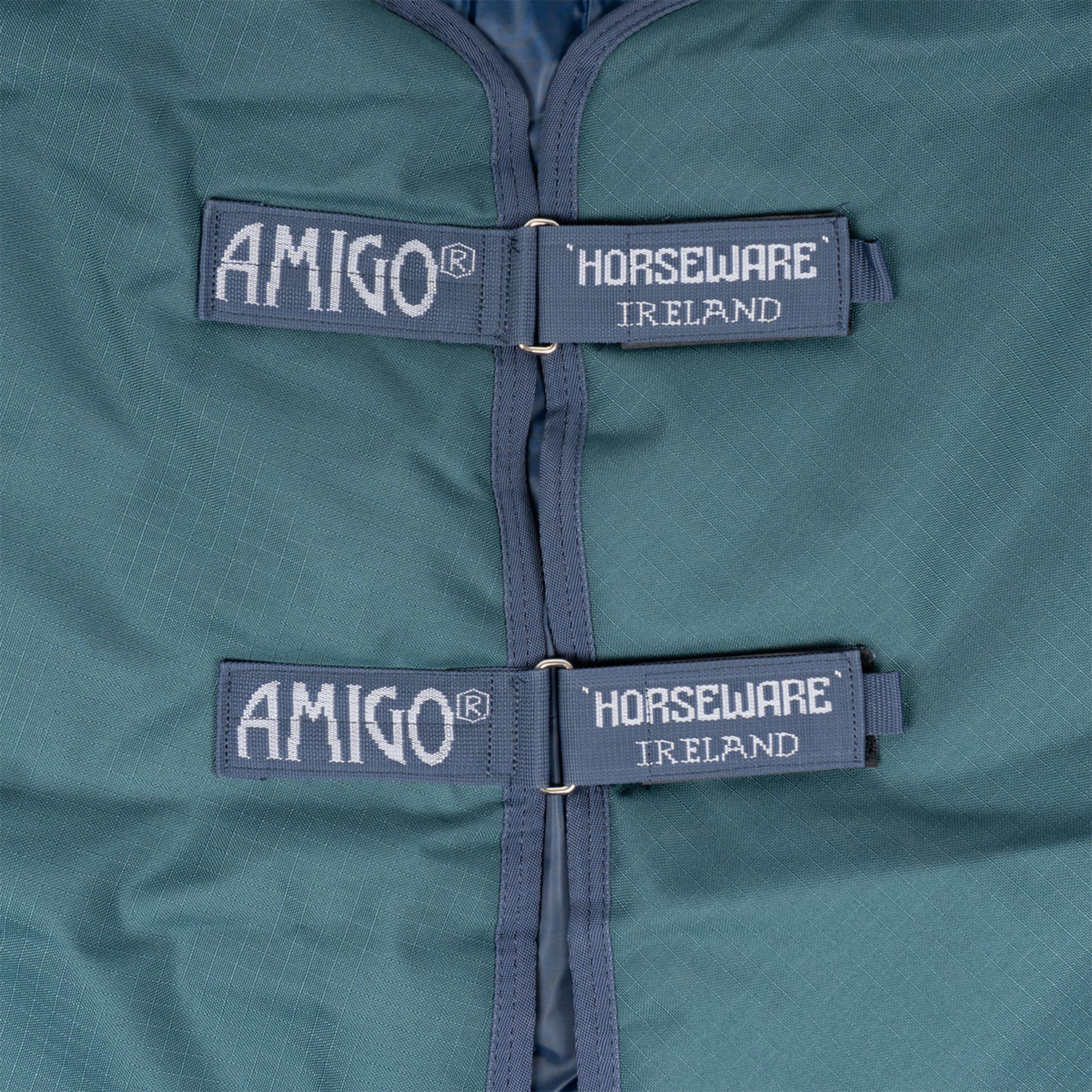 Amigo Couvre-Cou Ripstop 900D 150g Dynasty Green/Navy/Silver - Image 6