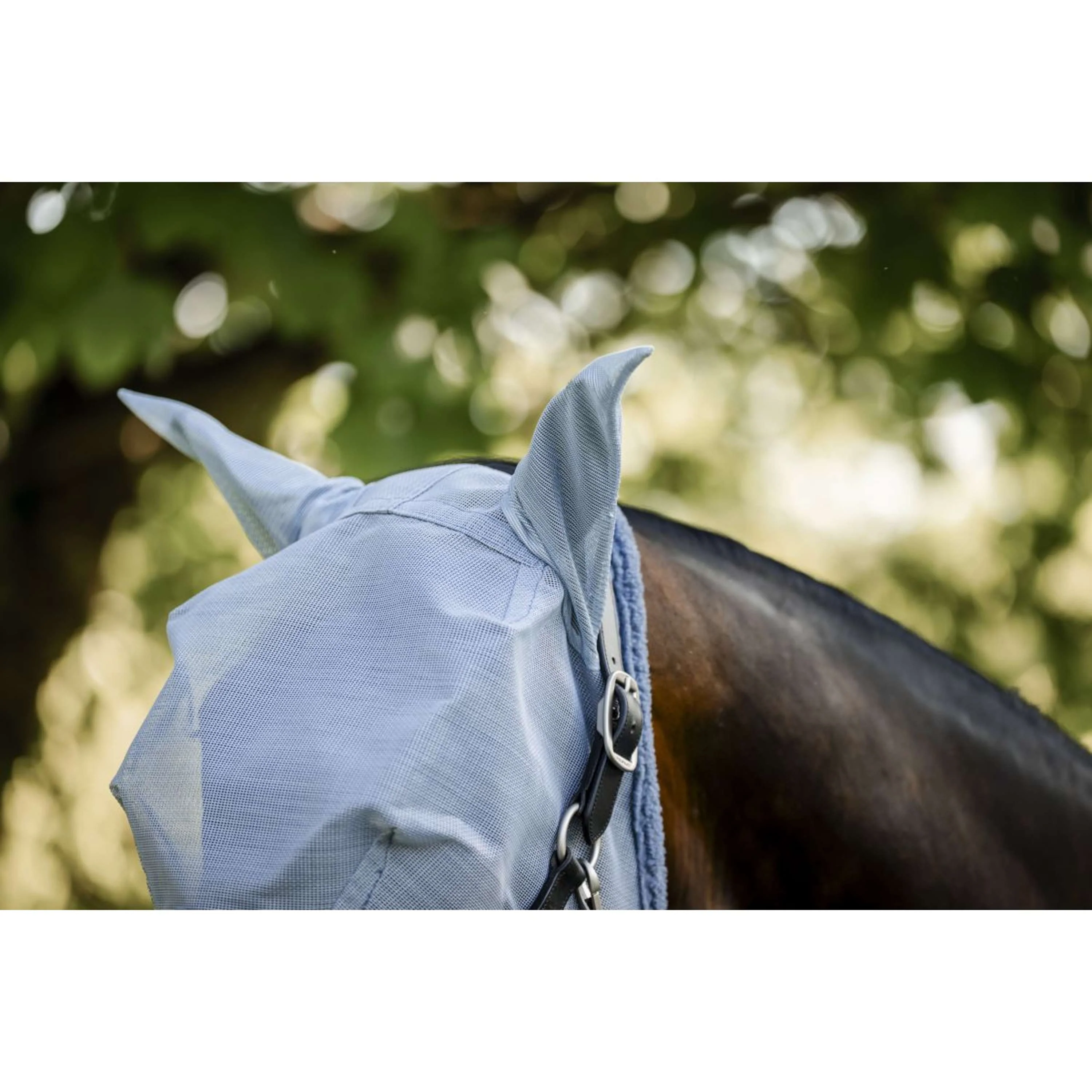 Amigo Masque Anti-Mouches Heather Blue/Blue/Silver - Image 3