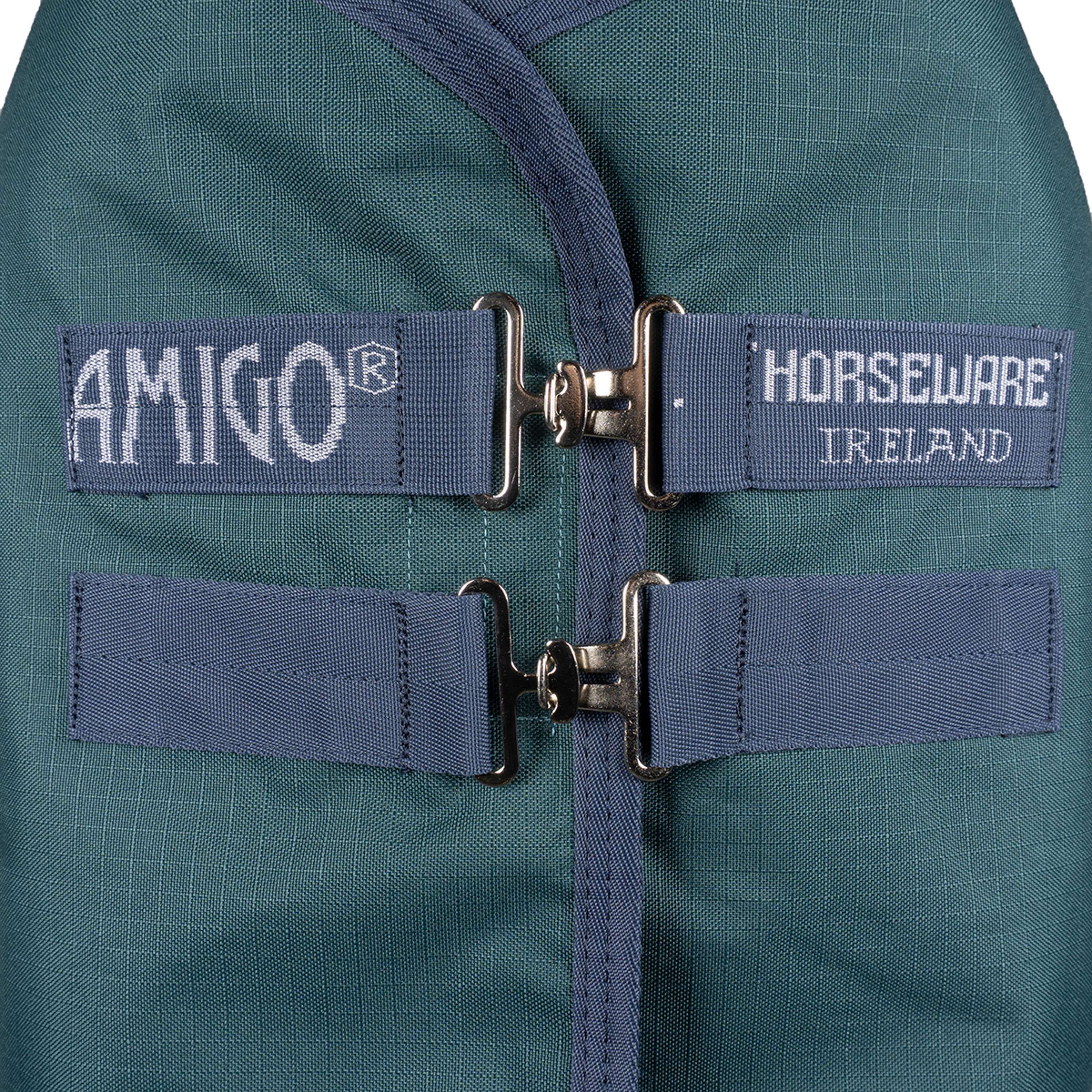 Amigo Ripstop 900D 50g Fleece Lined Dynasty Green/Navy/Silver - Image 10