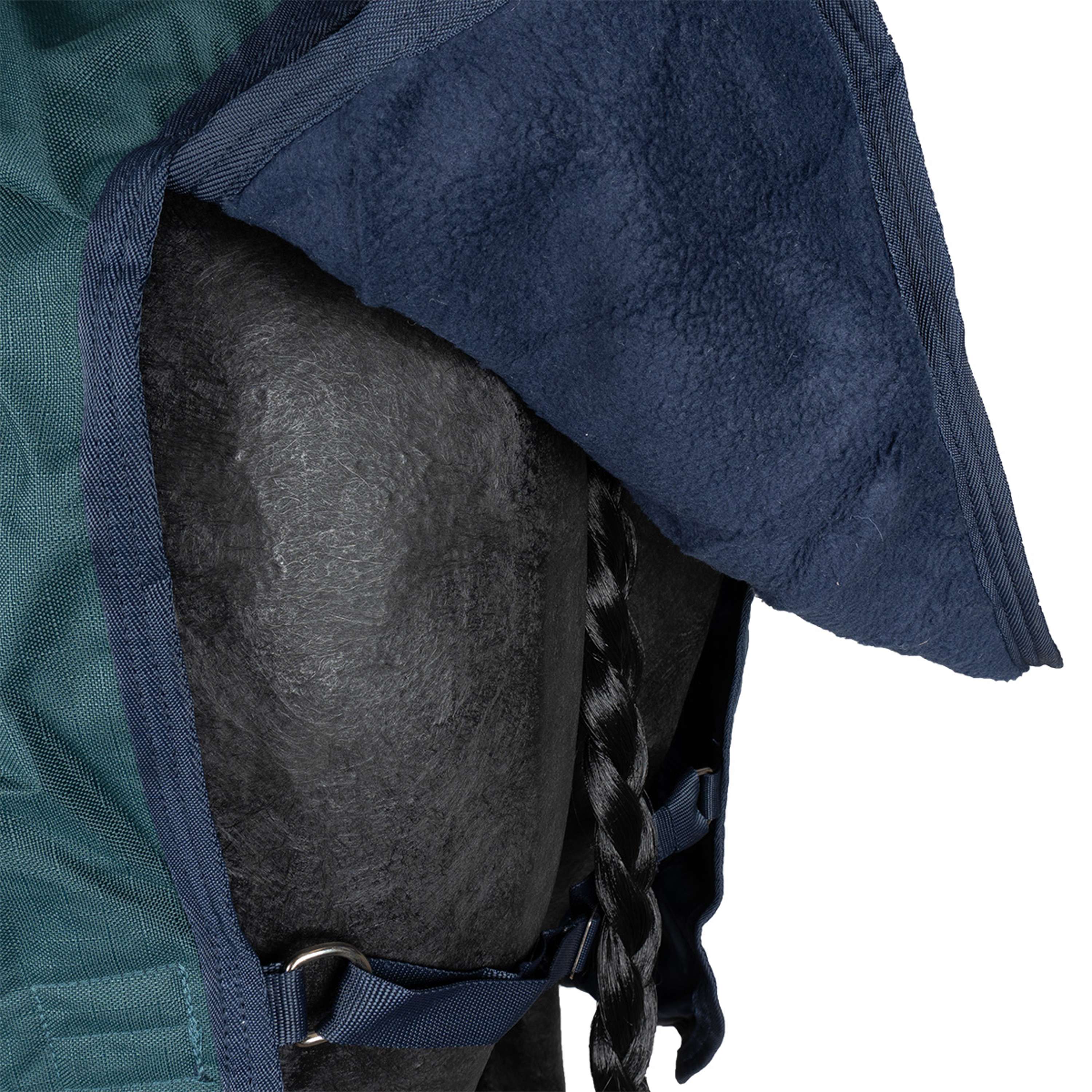 Amigo Ripstop 900D 50g Fleece Lined Dynasty Green/Navy/Silver - Image 17