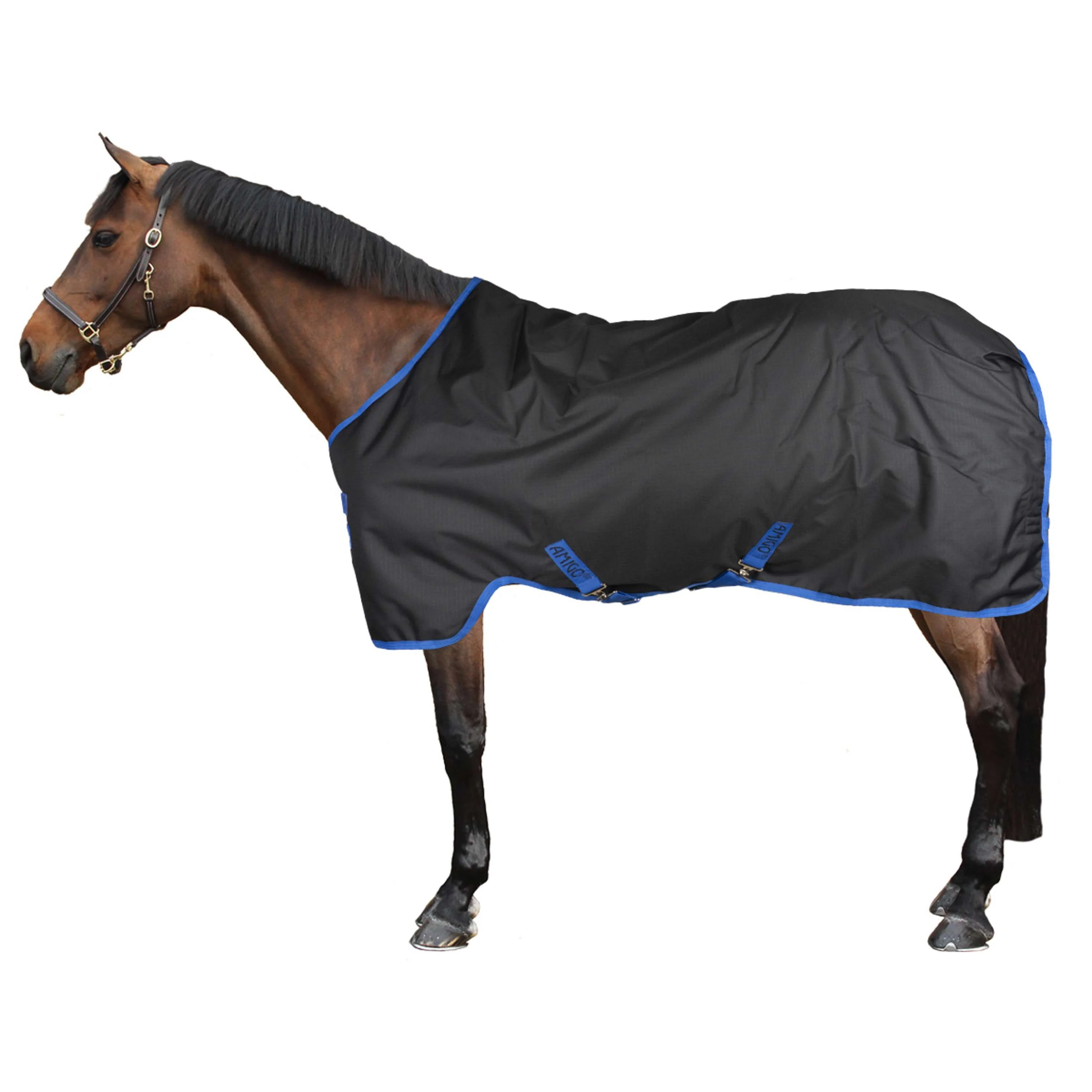 Amigo Ripstop 900D Pony 0g Noir/Bleu classique - Image 2