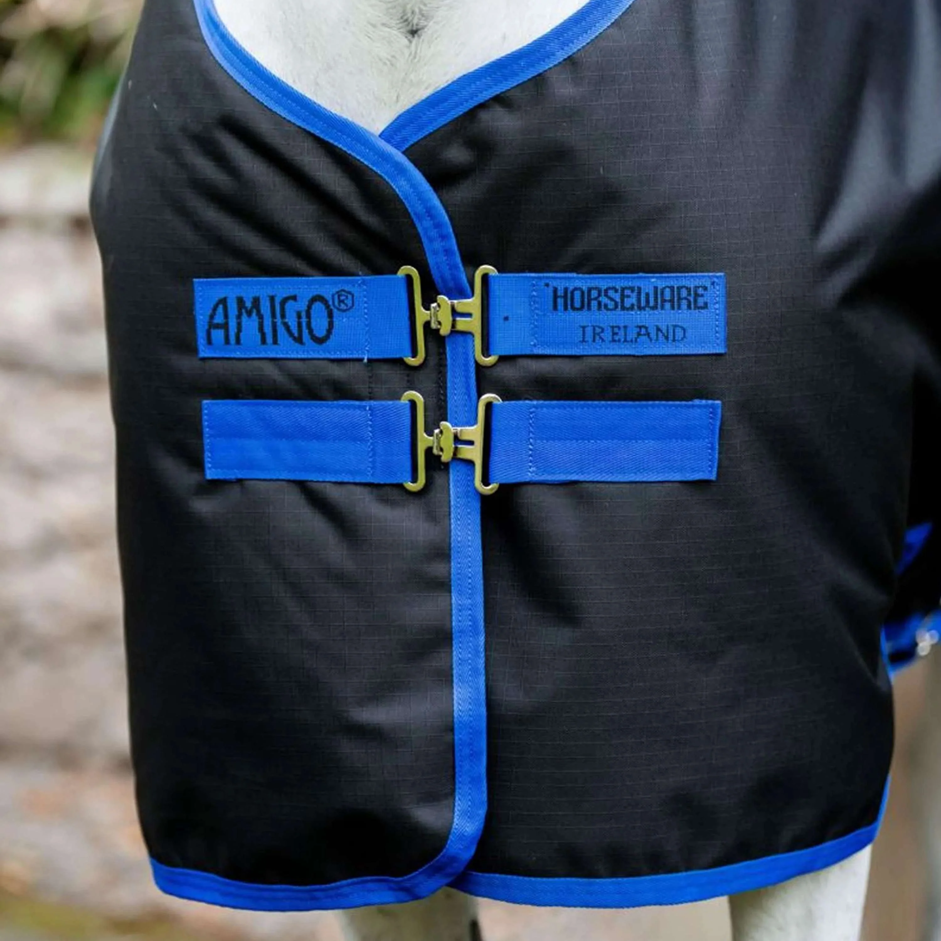 Amigo Ripstop 900D Pony 0g Noir/Bleu classique - Image 3