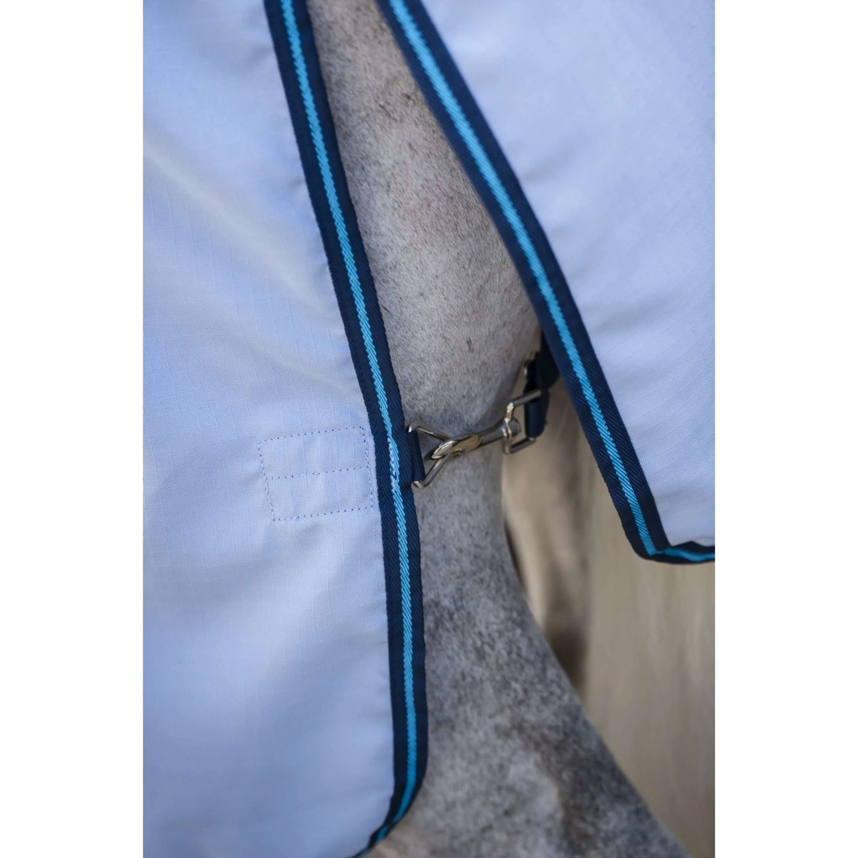 Amigo Ripstop Hoody Ripstop Azure Blue/Navy/Electric Blue - Image 3