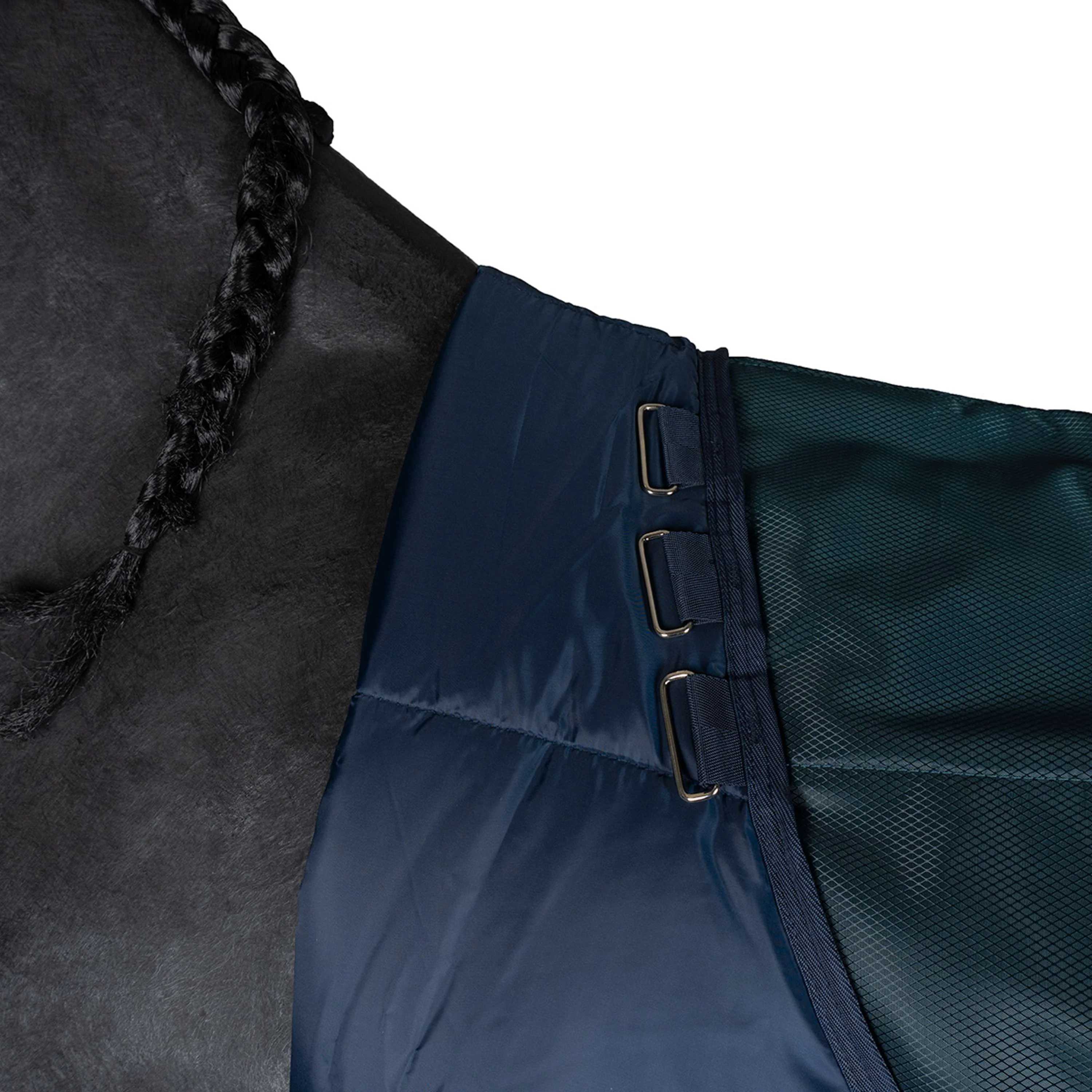 Amigo Ripstop Insulator Stable 350g Dynasty Green/Navy/Silver - Image 14