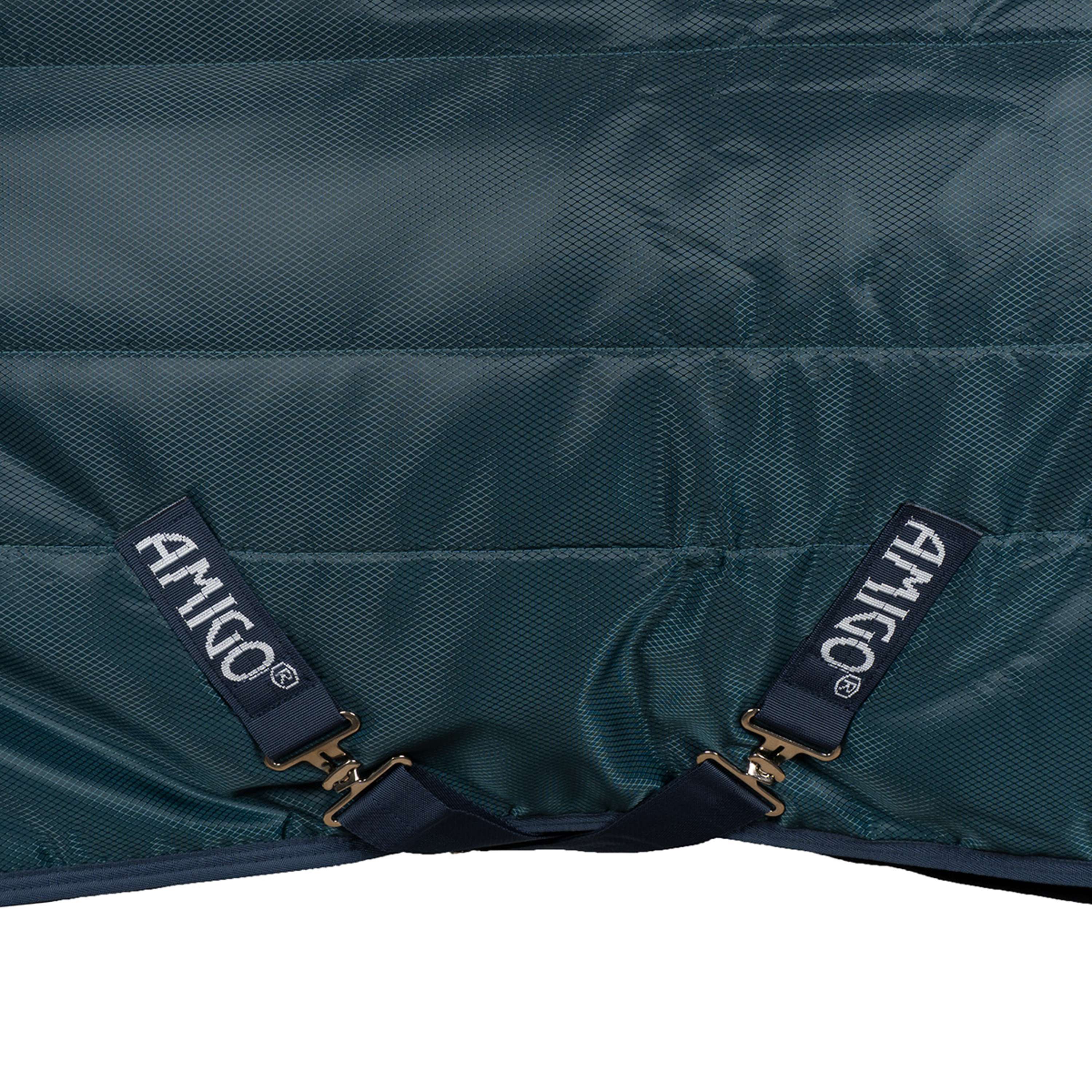 Amigo Ripstop Insulator Stable 350g Dynasty Green/Navy/Silver - Image 15