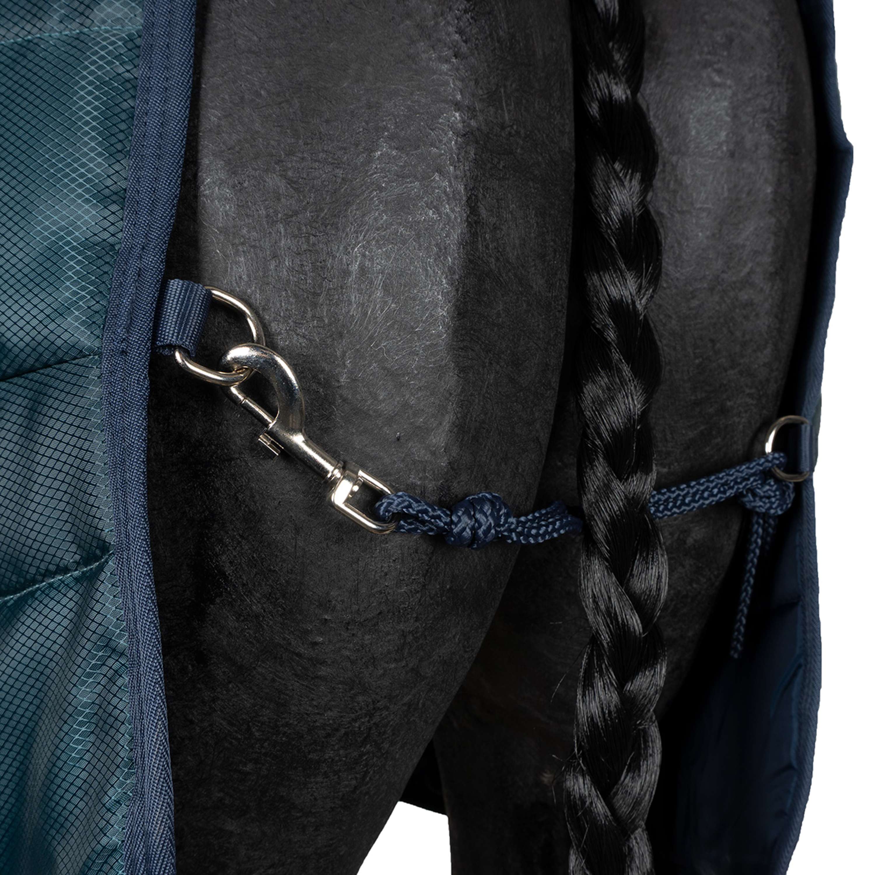 Amigo Ripstop Insulator Stable 350g Dynasty Green/Navy/Silver - Image 16