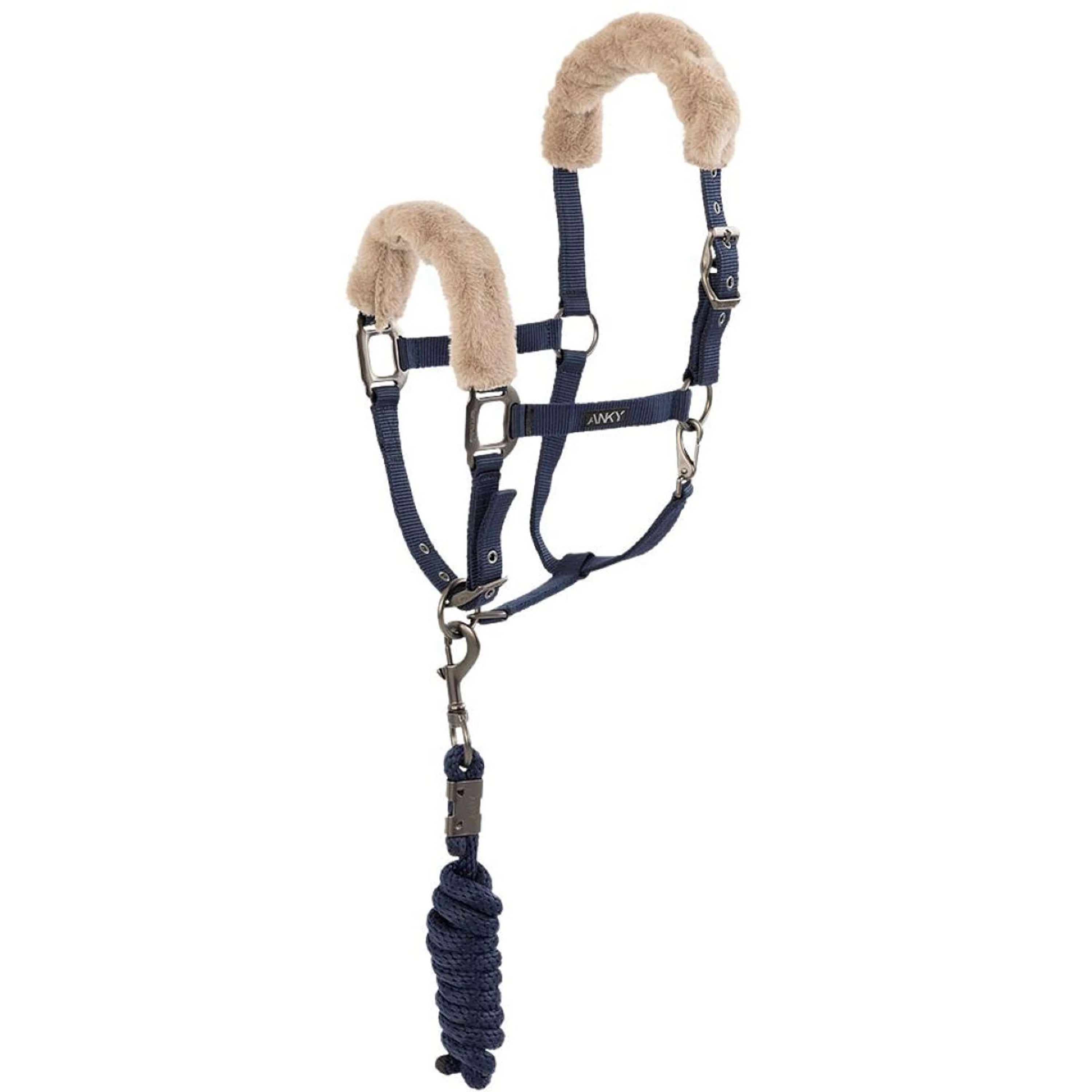 ANKY Ensemble Licol Check Velvet ATH25002 Midnight Blue
