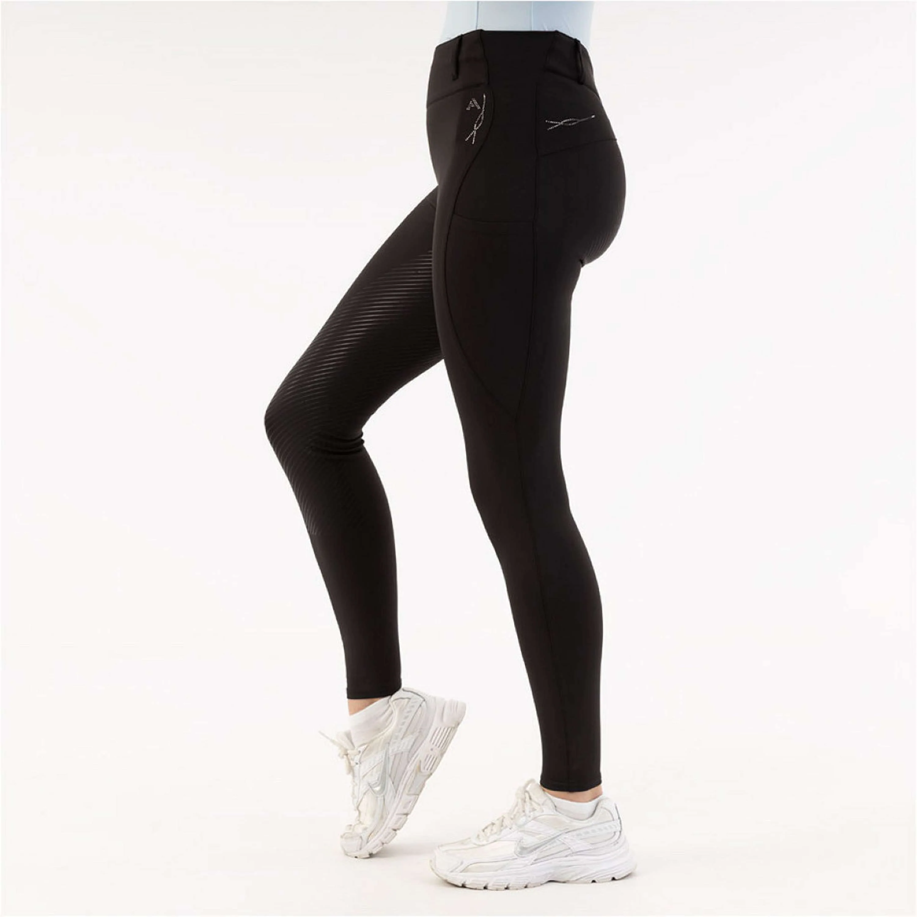 ANKY Legging d'Équitation Purity XR261103 Full Grip Noir - Image 3