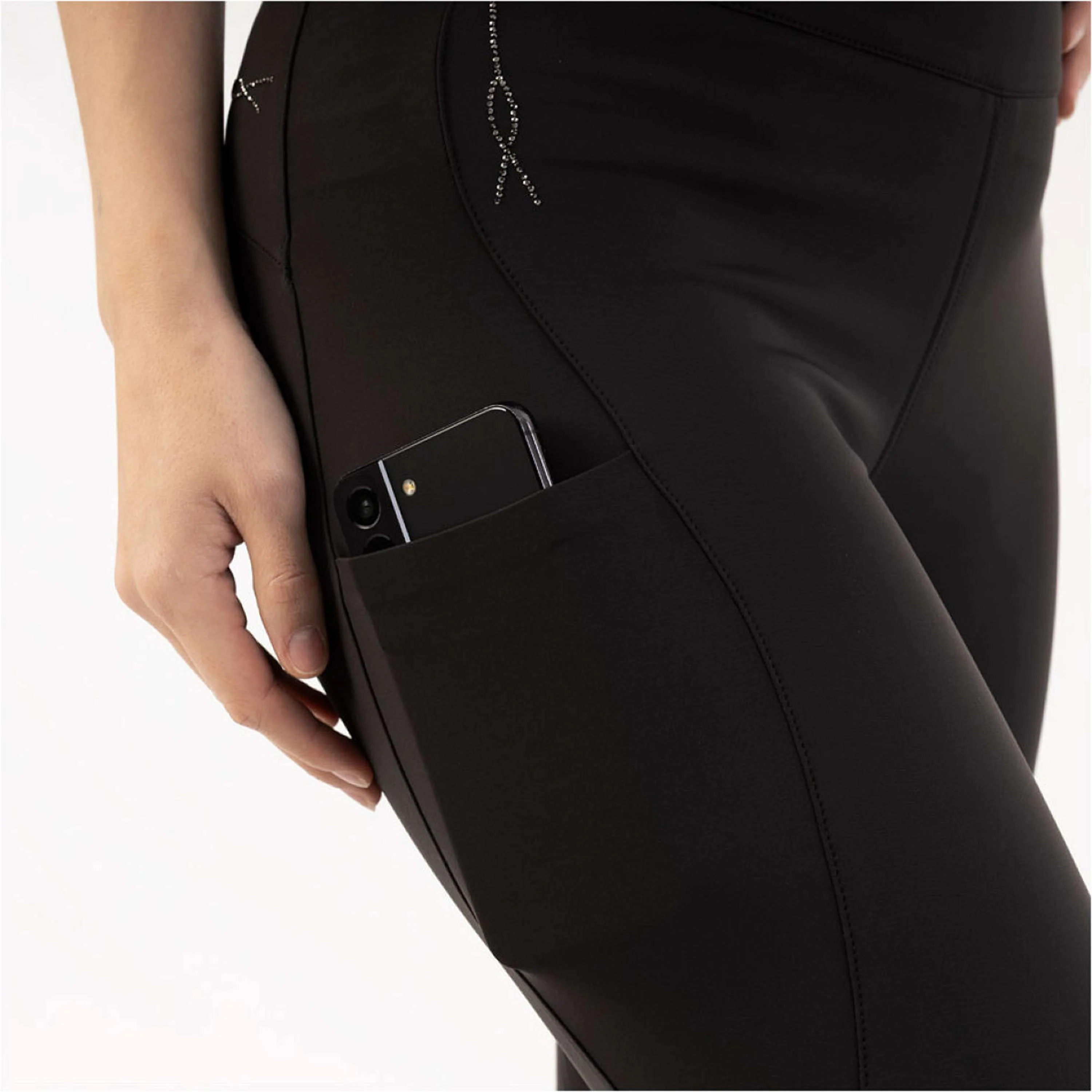 ANKY Legging d'Équitation Purity XR261103 Full Grip Noir - Image 4