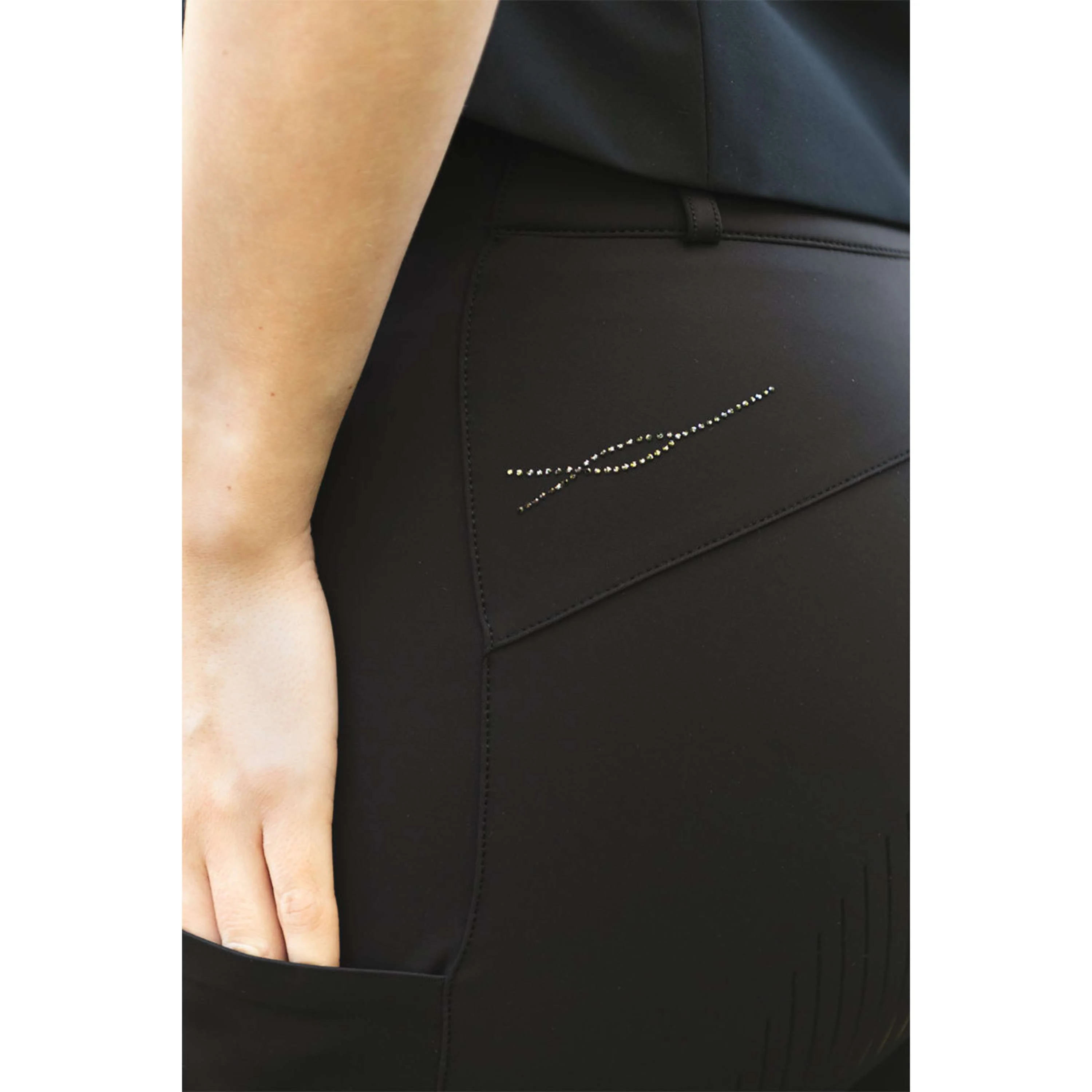 ANKY Legging d'Équitation Purity XR261103 Full Grip Noir - Image 5