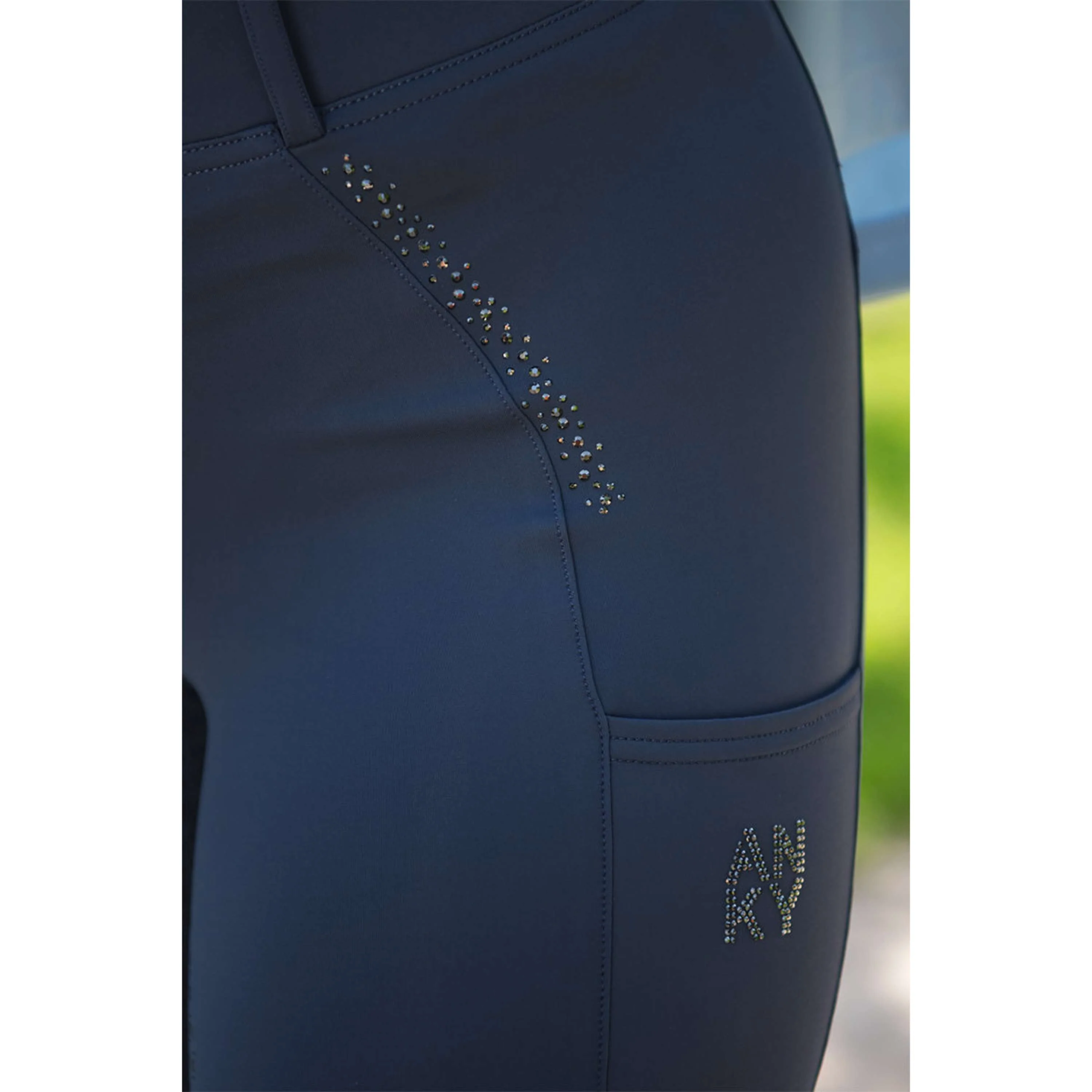 ANKY Legging d'Ã‰quitation Serenity XR261104 Full Grip Mood Indigo - Image 4
