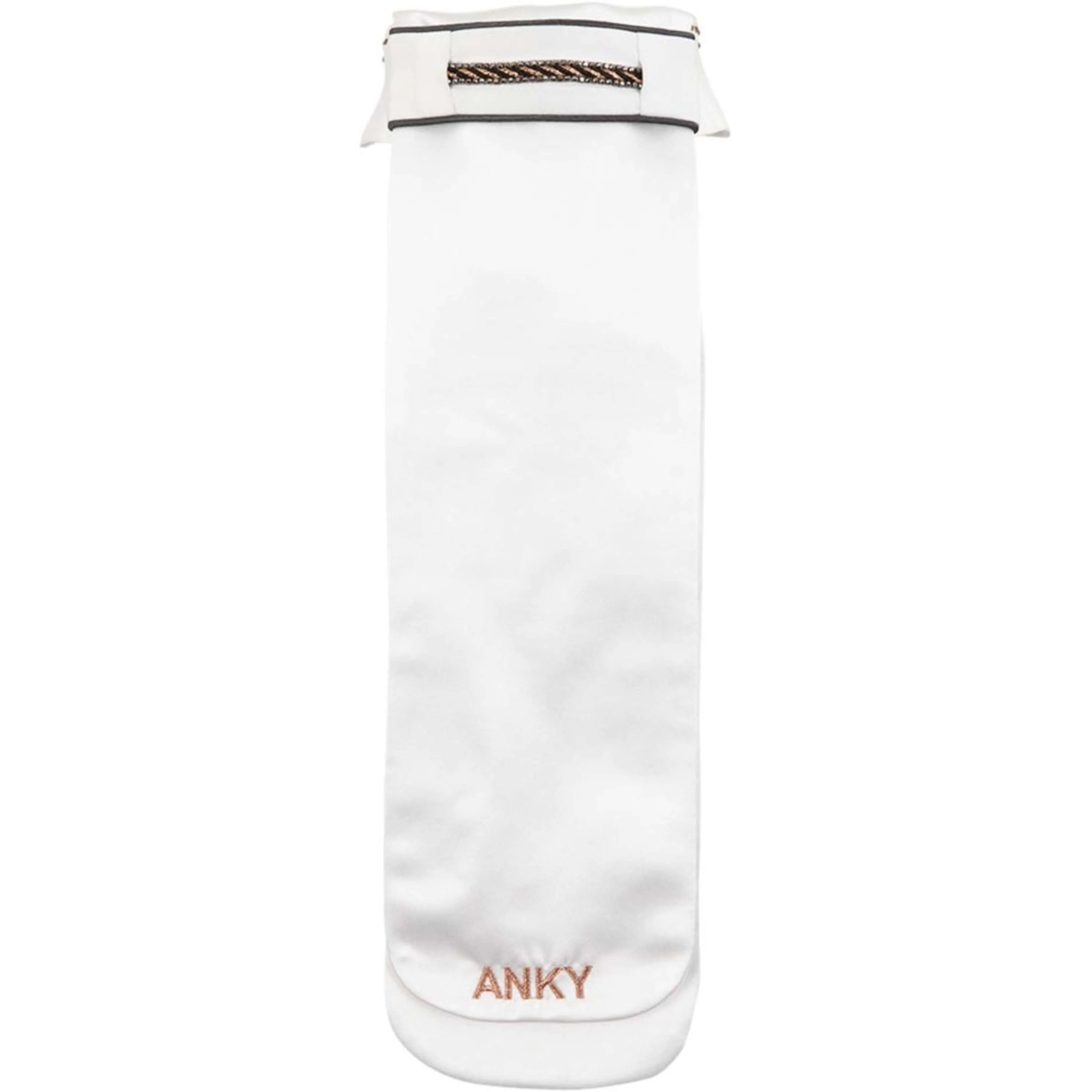 ANKY Plastron Multi-Fit Cols Détachables Blanc/Gris - Image 4