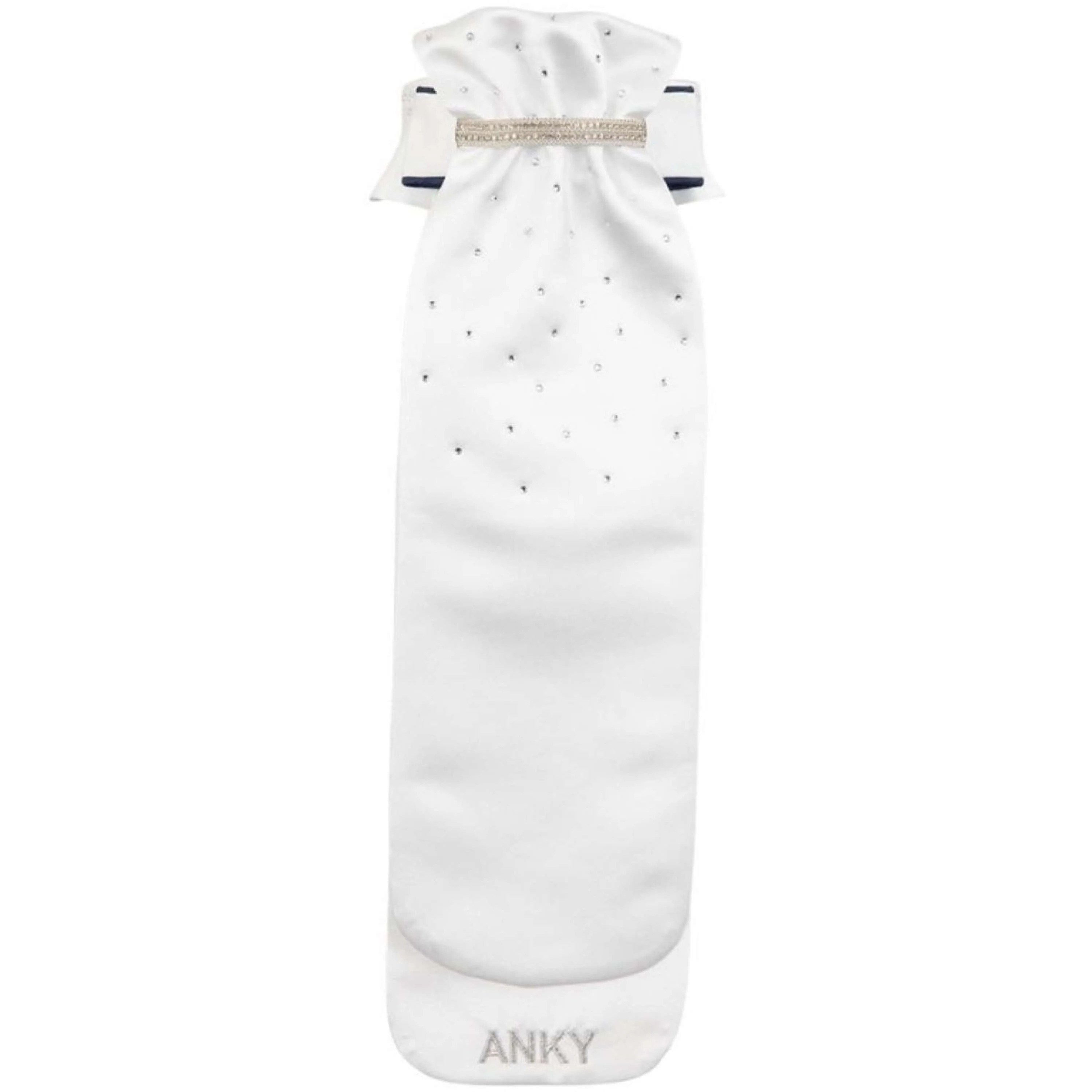 ANKY Plastron Multi-Fit Cols Détachables blanc/marine