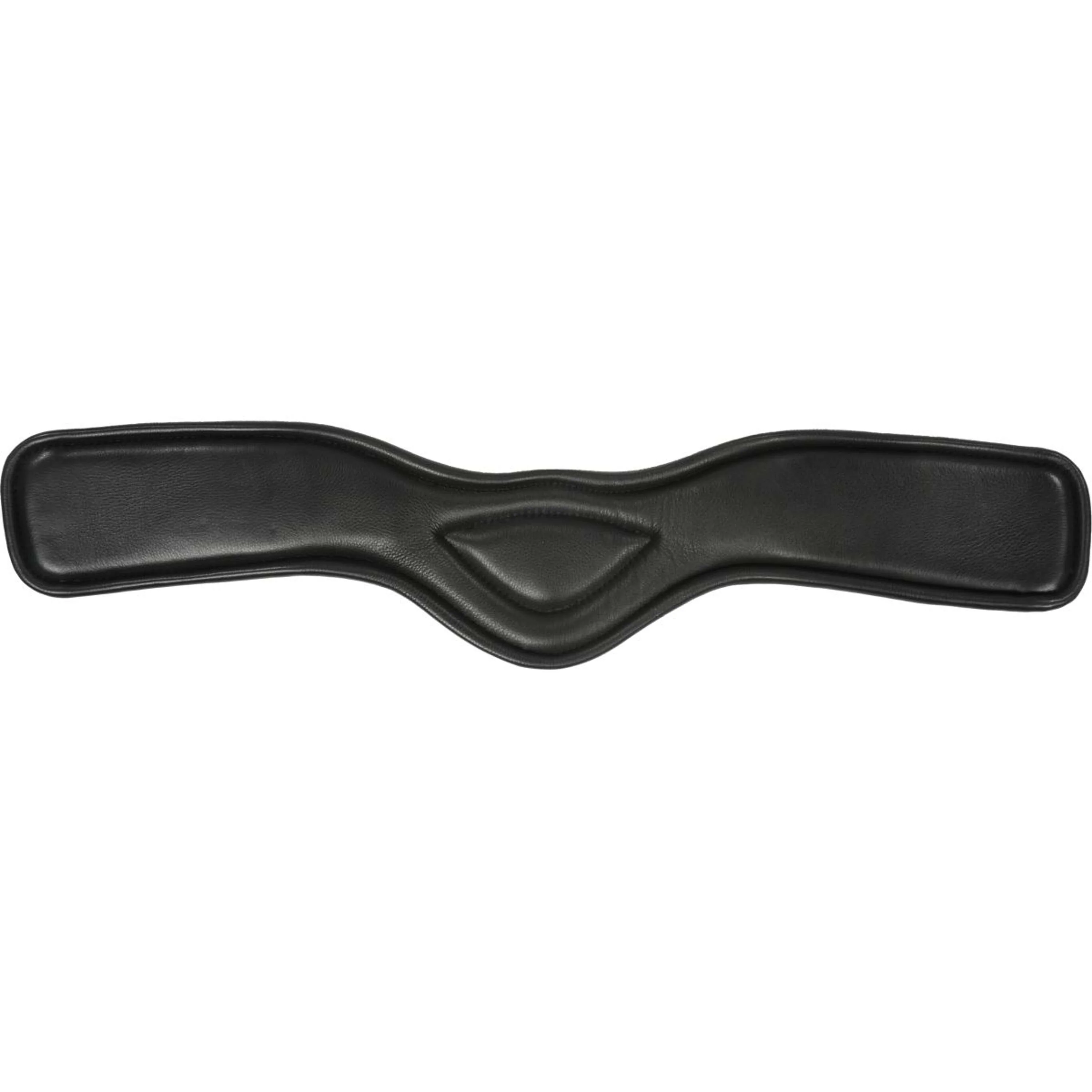 ANKY Sangle Cuir Dressage Anatomique 2 Côtés Élastique Noir - Image 2