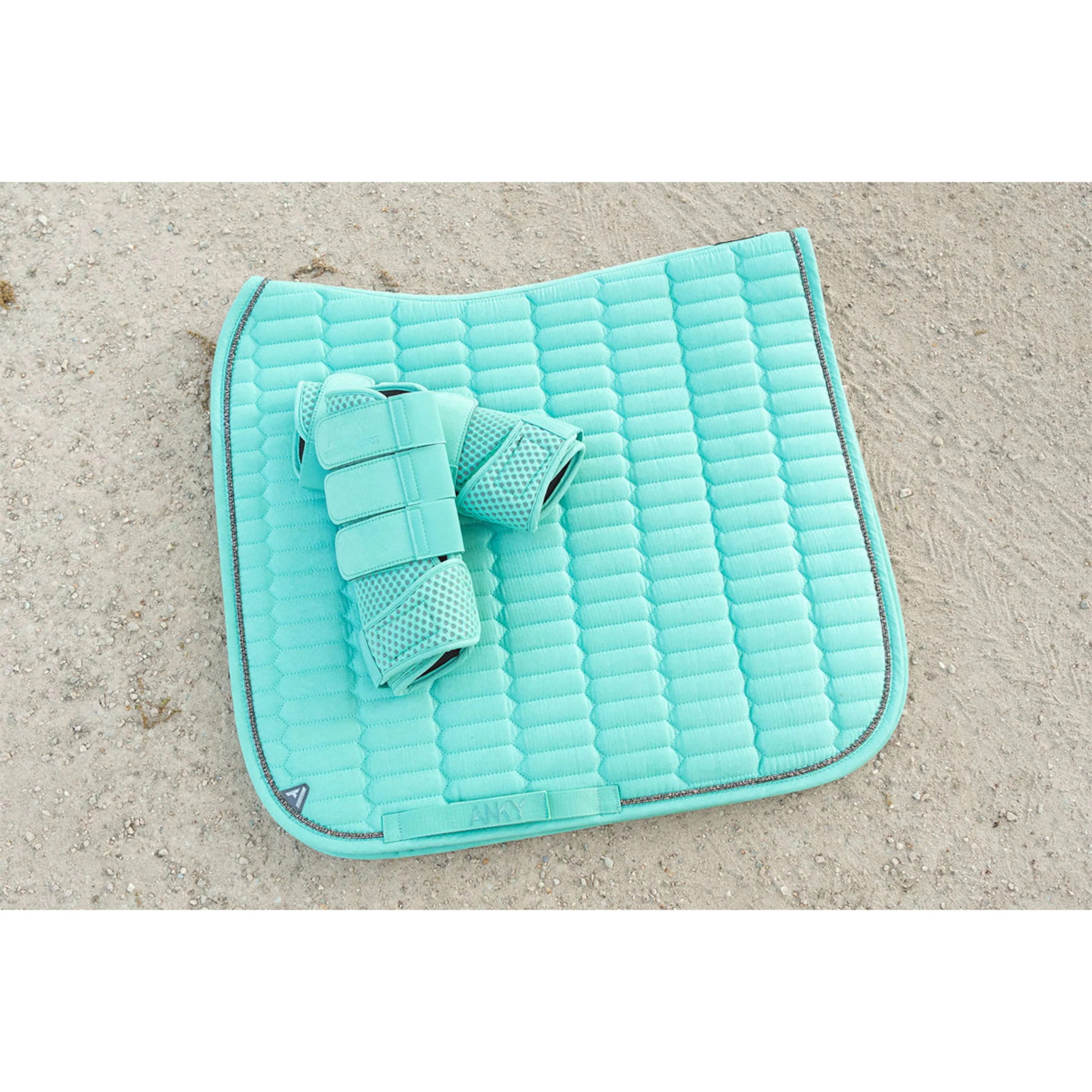 ANKY Tapis de Selle Suede XB261110 Dressage Pool Blue - Image 2