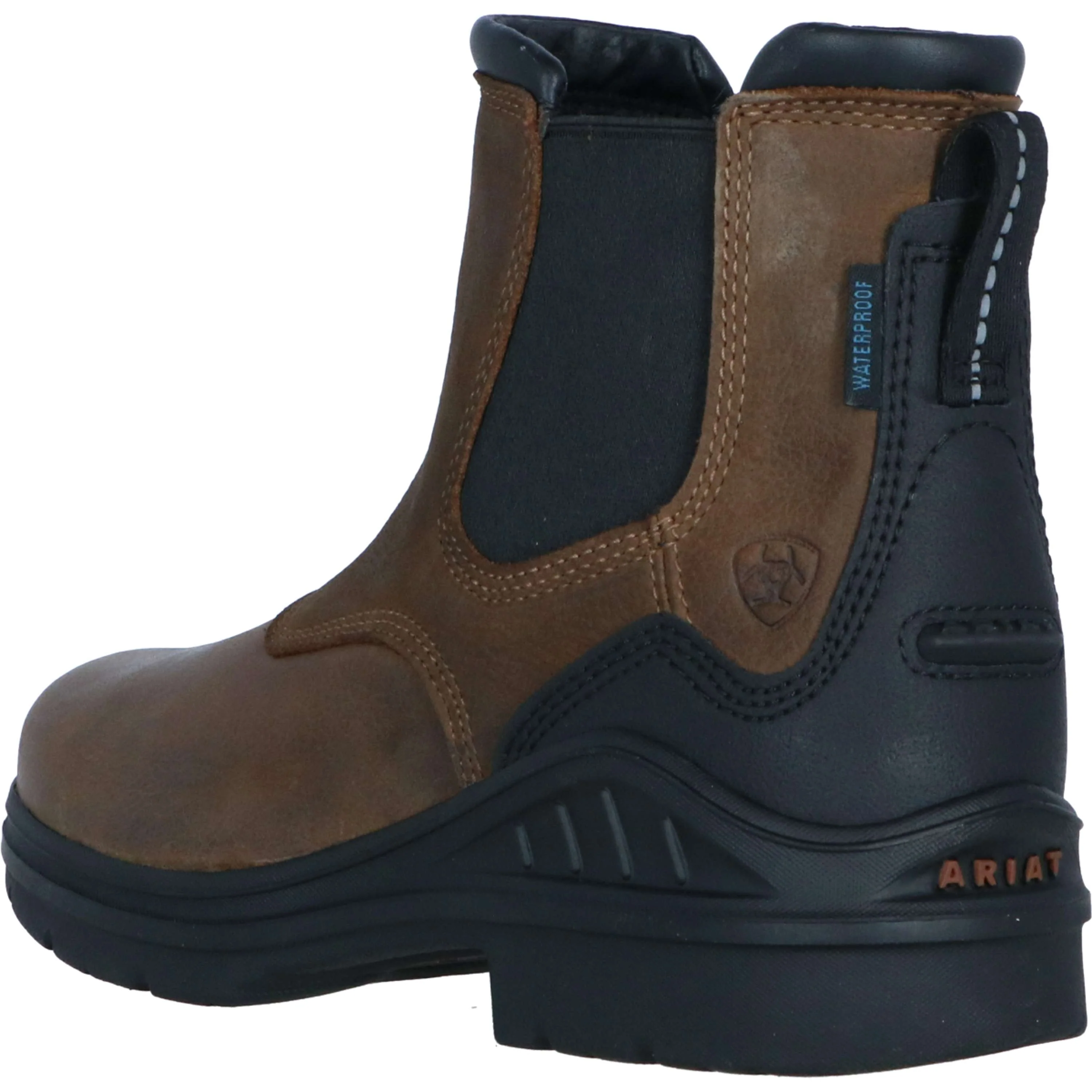 Ariat Jodhpurs Bateau Barnyard Twin Gore II Waterproof Boot Femme Antique Brown - Image 3