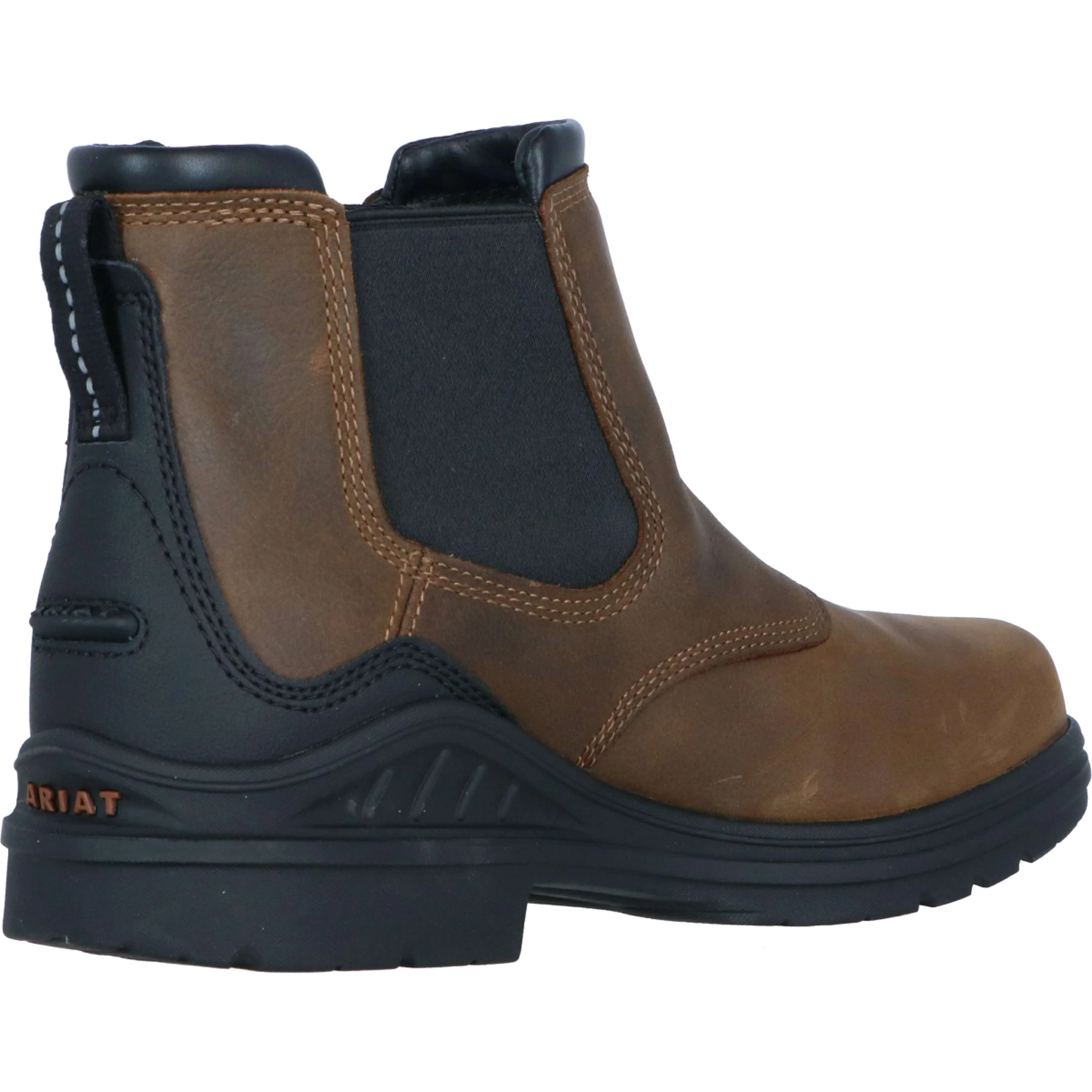 Ariat Jodhpurs Bateau Barnyard Twin Gore II Waterproof Boot Hommes Antique Brown - Image 5