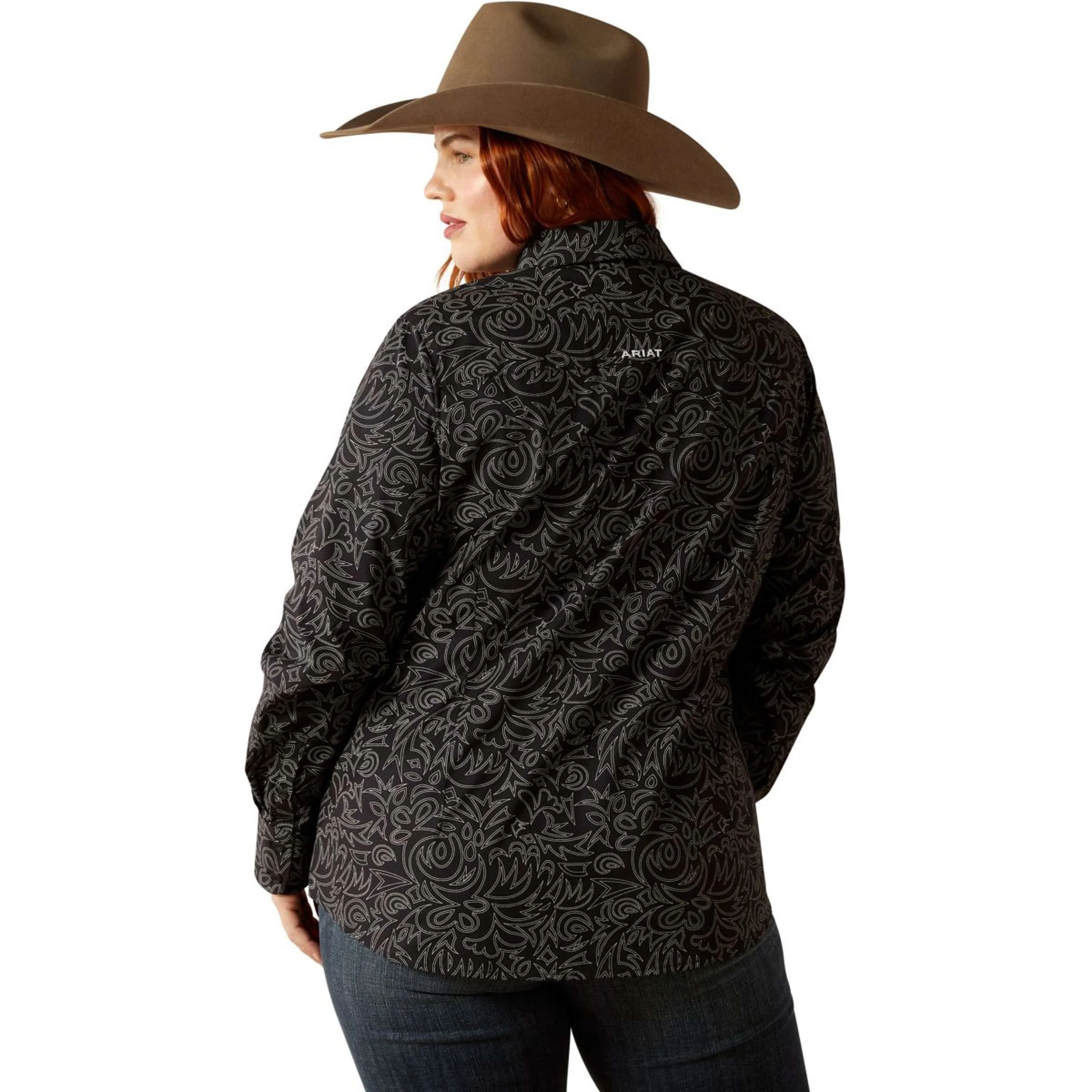 Ariat Blouse Kirby Femme Noir - Image 6