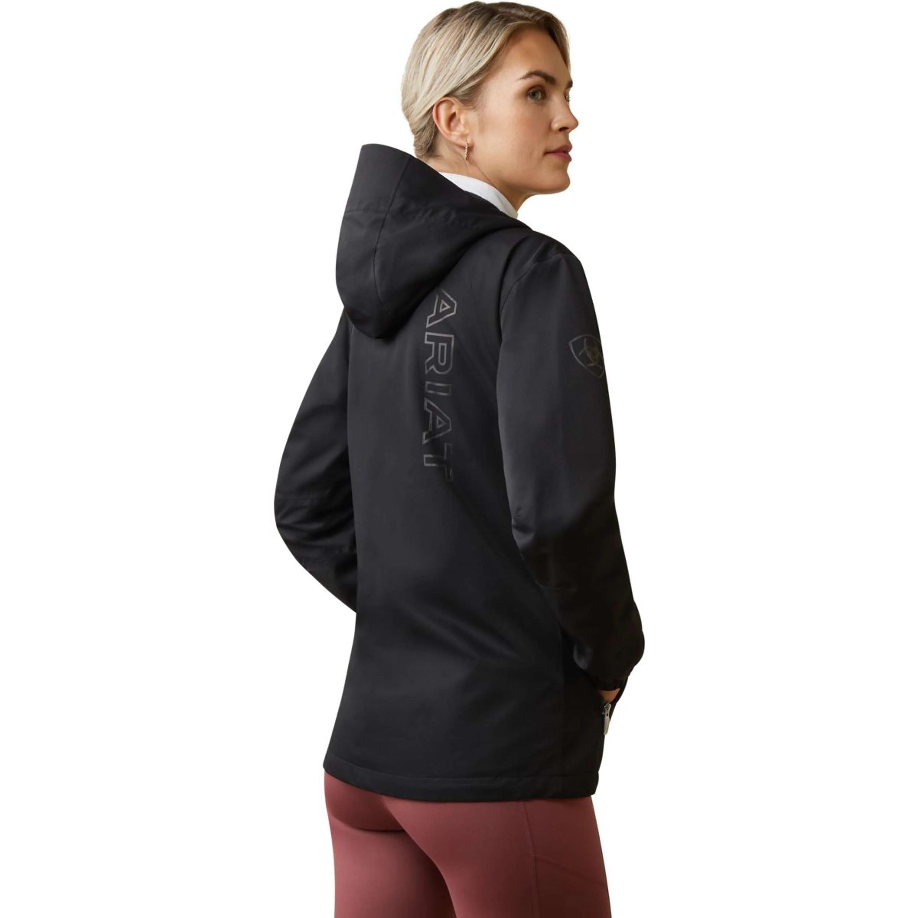 Ariat Blouson Spectator Waterproof Femme Noir - Image 5