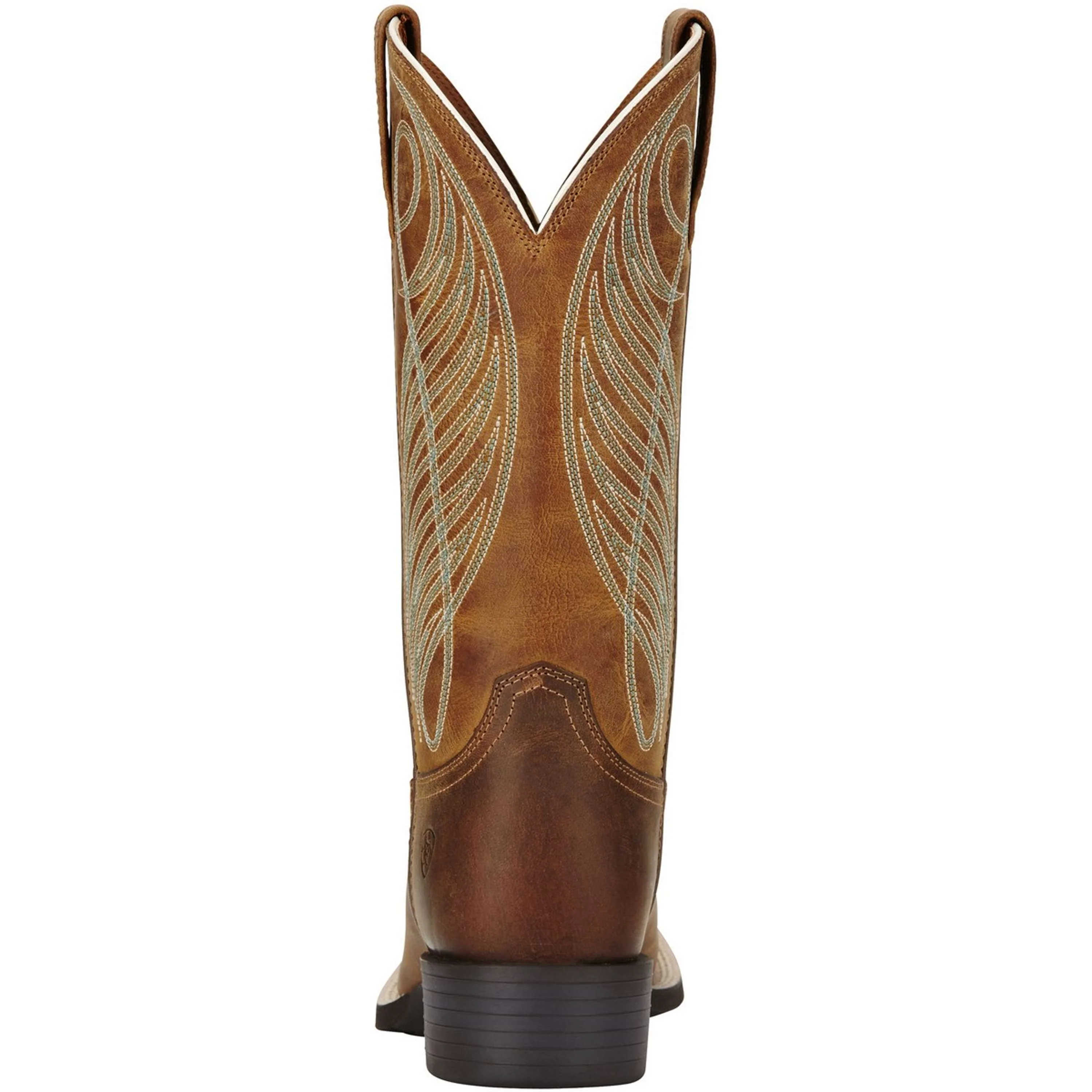 Ariat Botte Western Round Up Wst B Powder Brown - Image 3