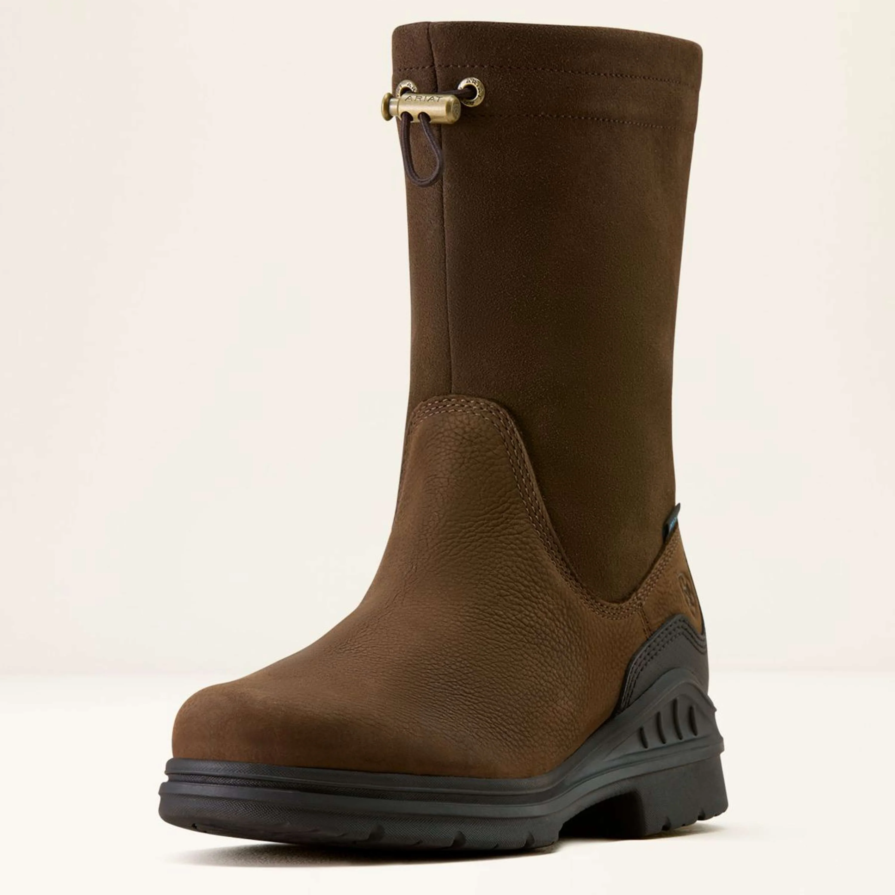 Ariat Bottes d'Extérieur Barnyard Brooke Waterproof Femme Vintage Brown - Image 3