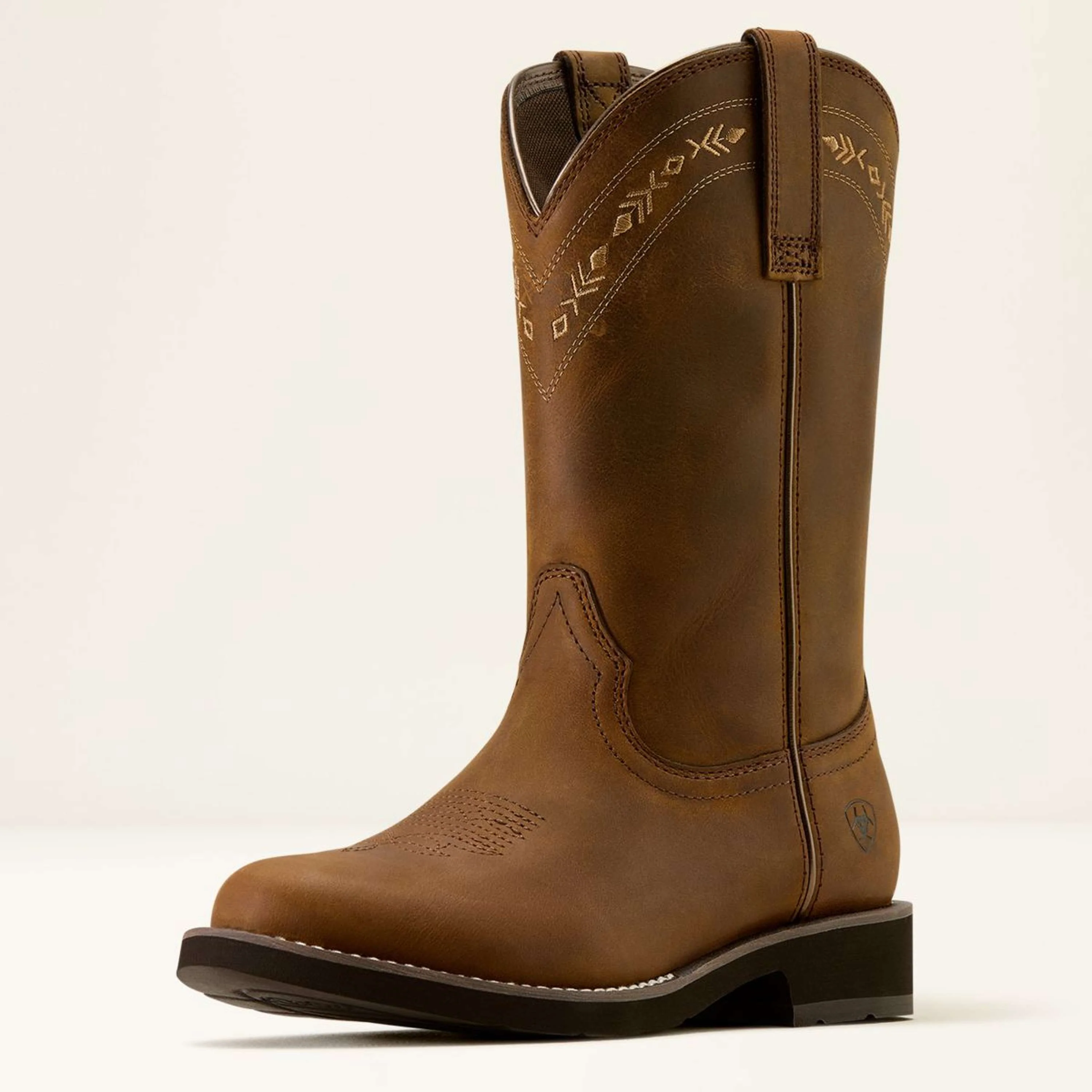 Ariat Bottes Western Kearny Femme Distressed Brown