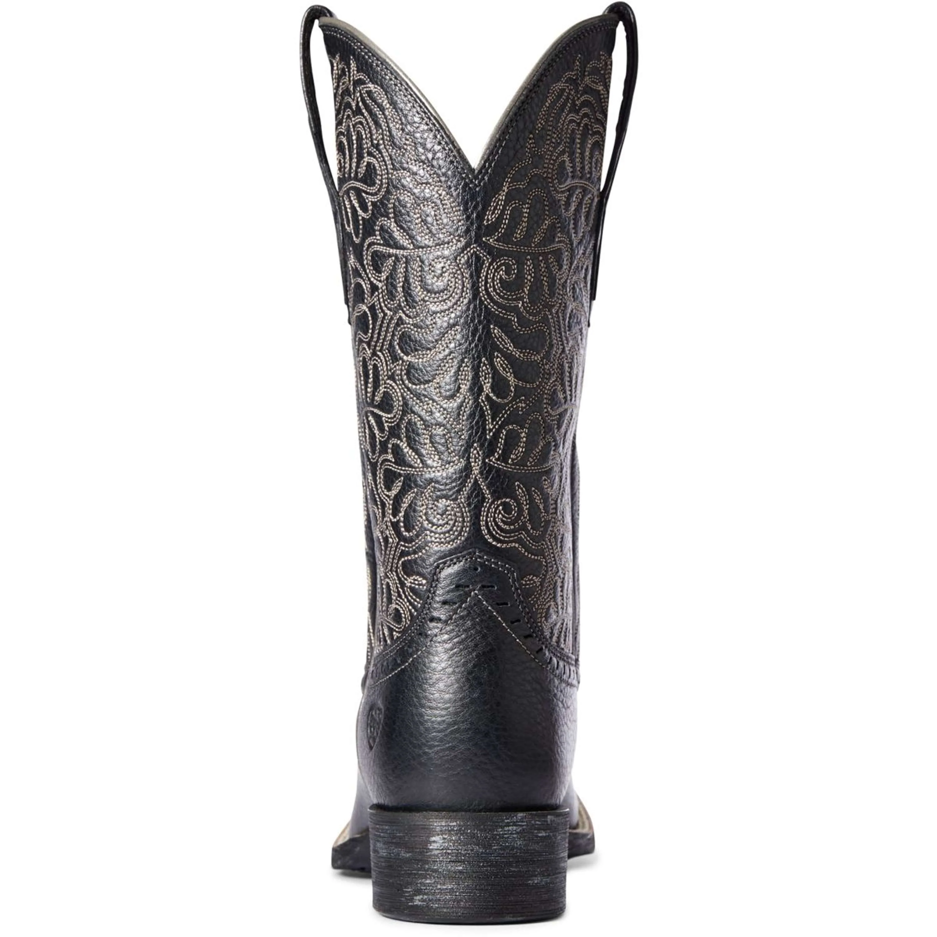 Ariat Bottes Western Round Up Remuda Femme Black Deertan - Image 3