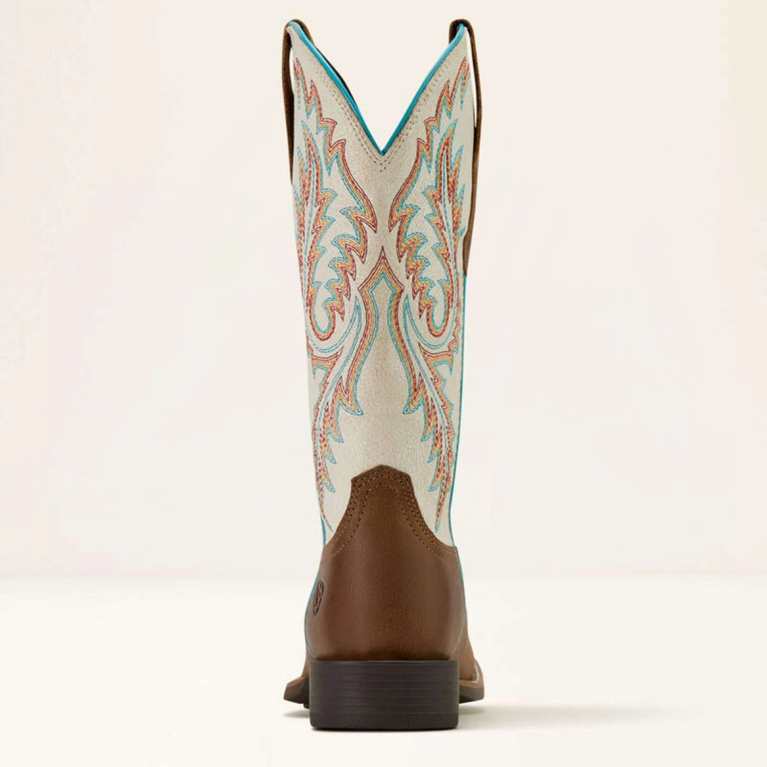 Ariat Bottes Western Round Up W Toe Femme Sandstorm/Distressed Ivory - Image 4