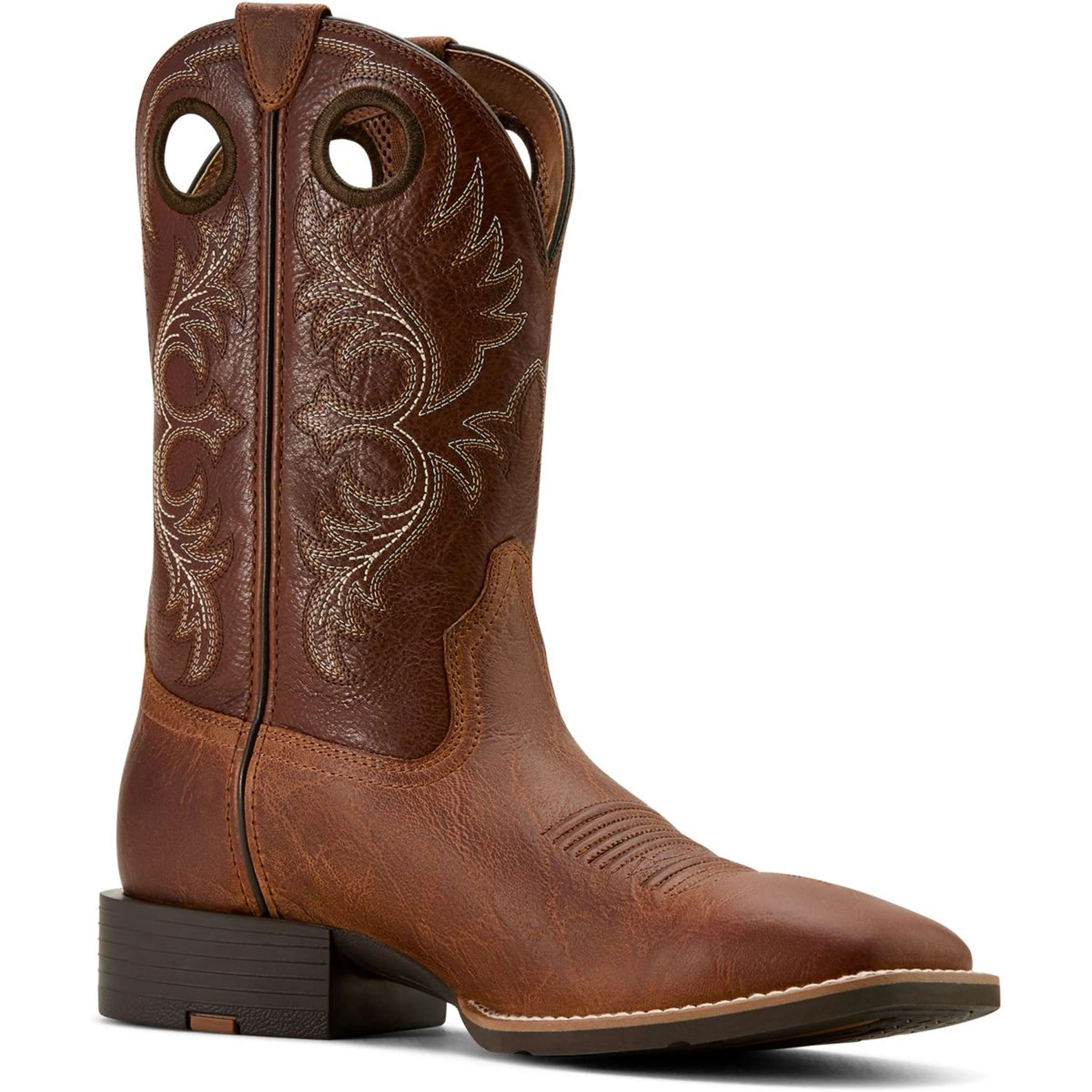 Ariat Bottes Western Sport Rodeo Hommes Aged Tan/Luna - Image 3