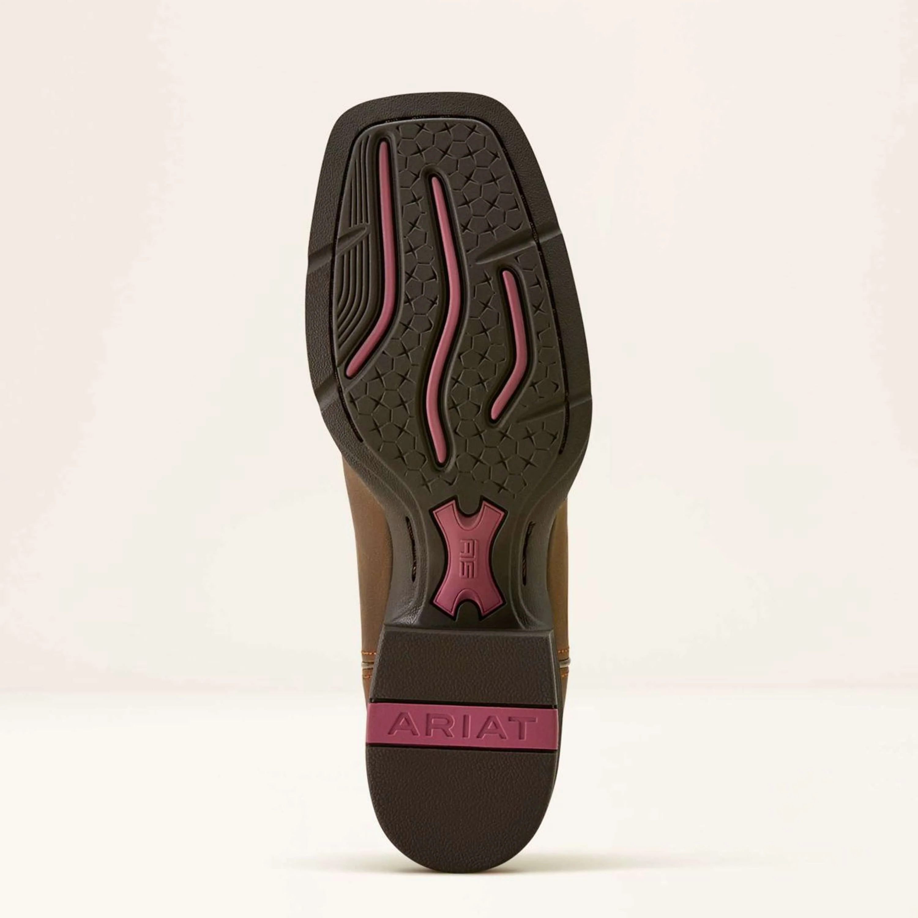 Ariat Bottes Western Round Up Wide Square Toe Sassy Brown - Image 4