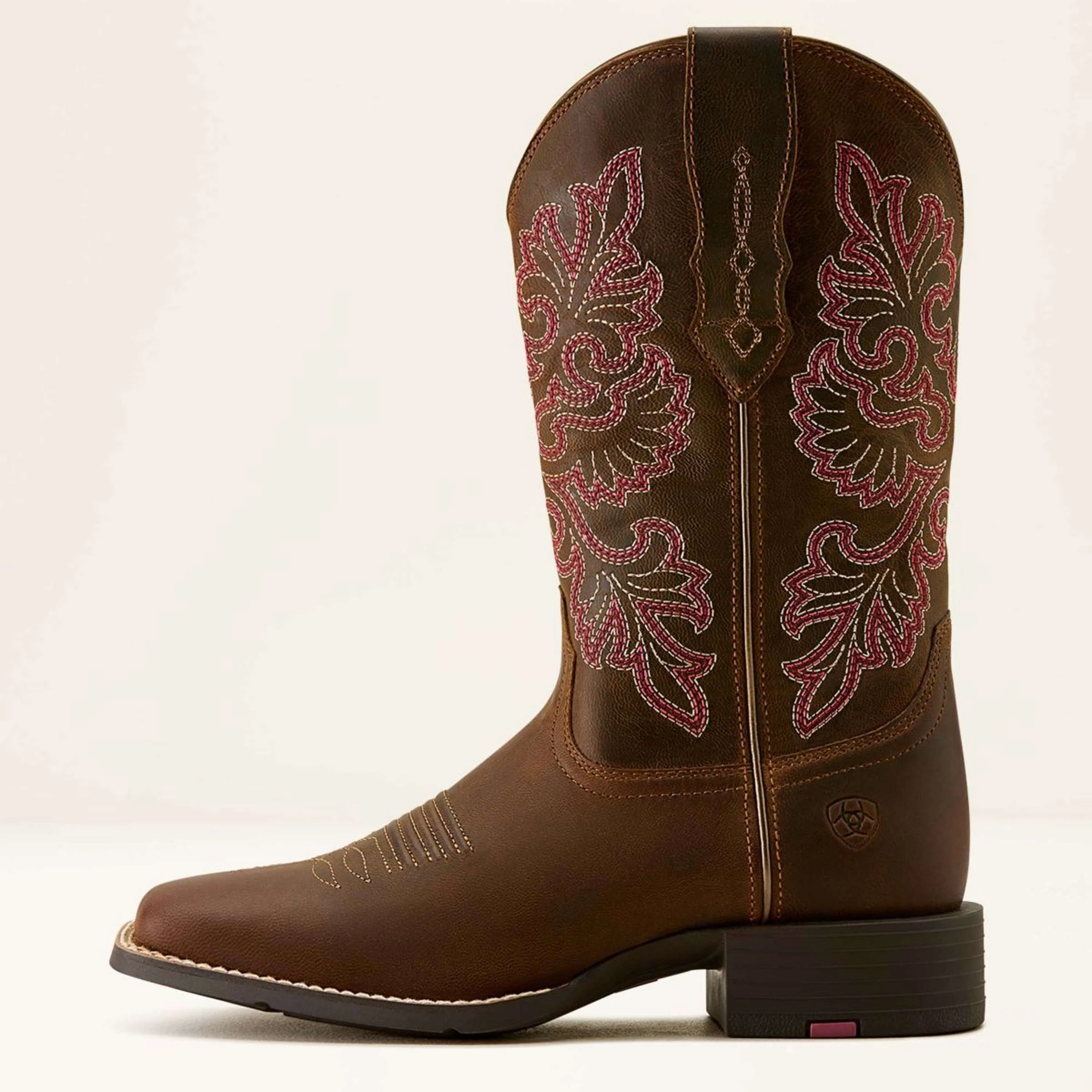 Ariat Bottes Western Round Up Wide Square Toe Sassy Brown - Image 6