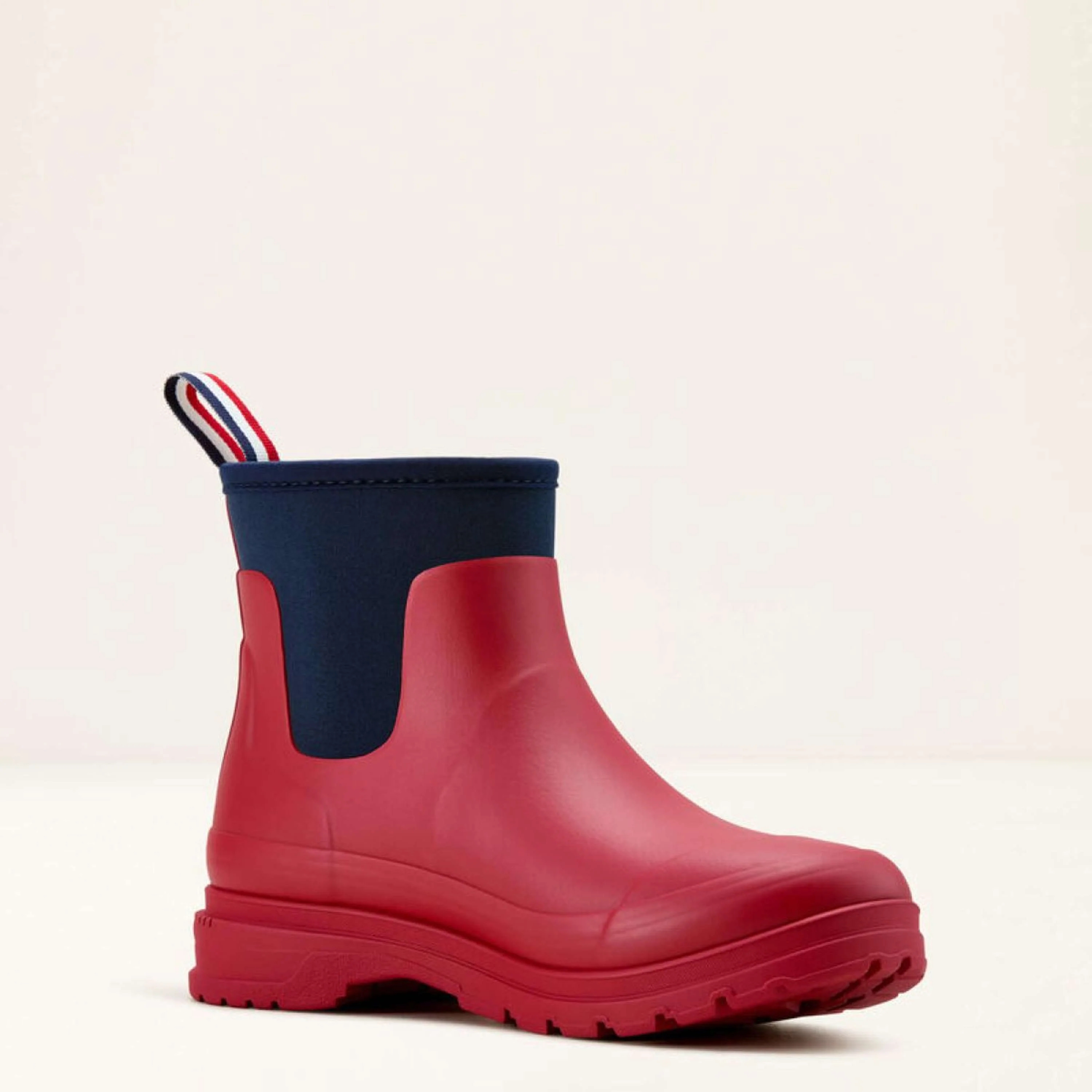 Ariat Chaussures d'Écurie Kelmarsh Shortie Femme Rouge Team/Bleu Marine - Image 3