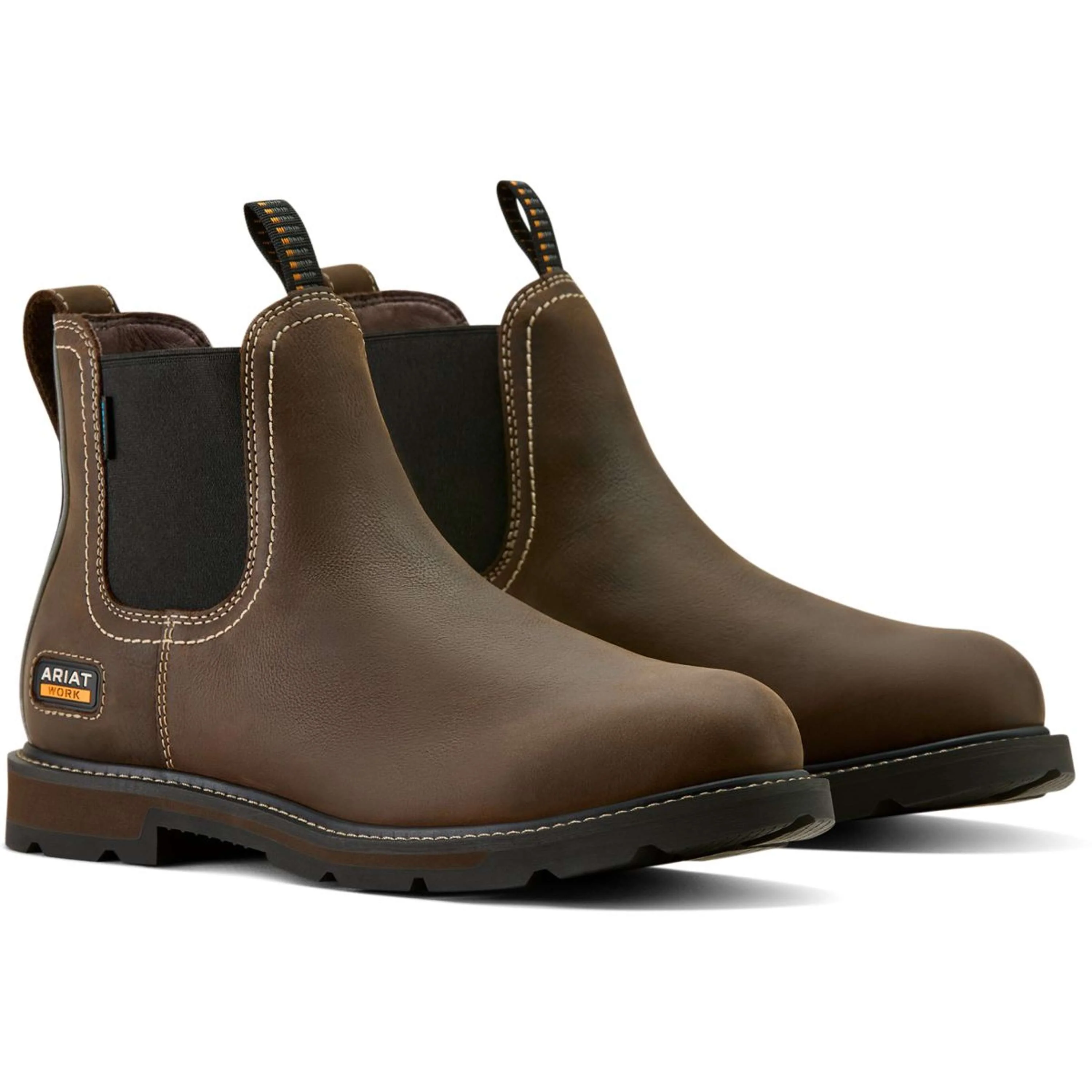 Ariat Jodhpurs Groundbreaker Chelsea H20 Hommes Marron foncé - Image 2