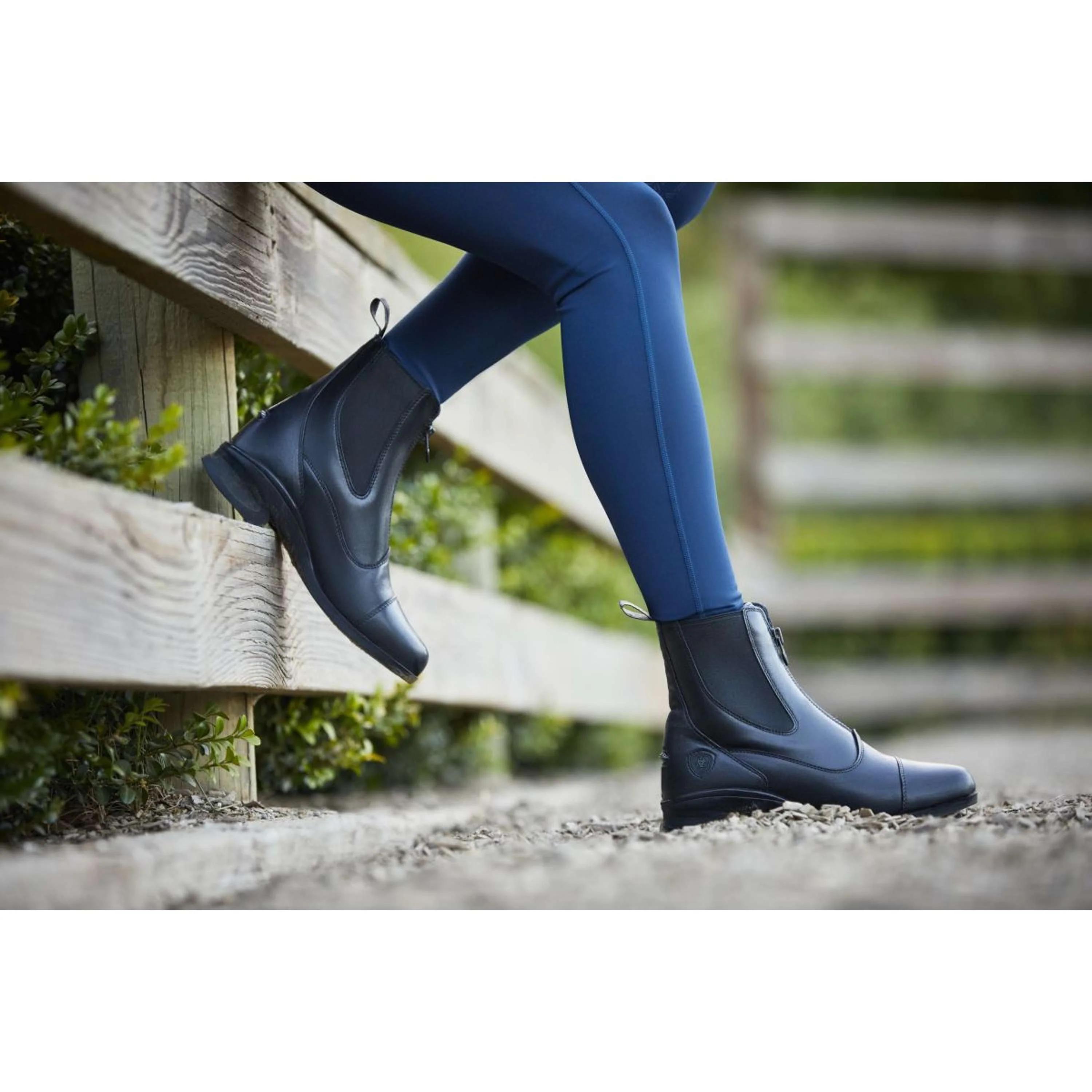 Ariat Jodhpurs Heritage Zip Femme Noir - Image 2