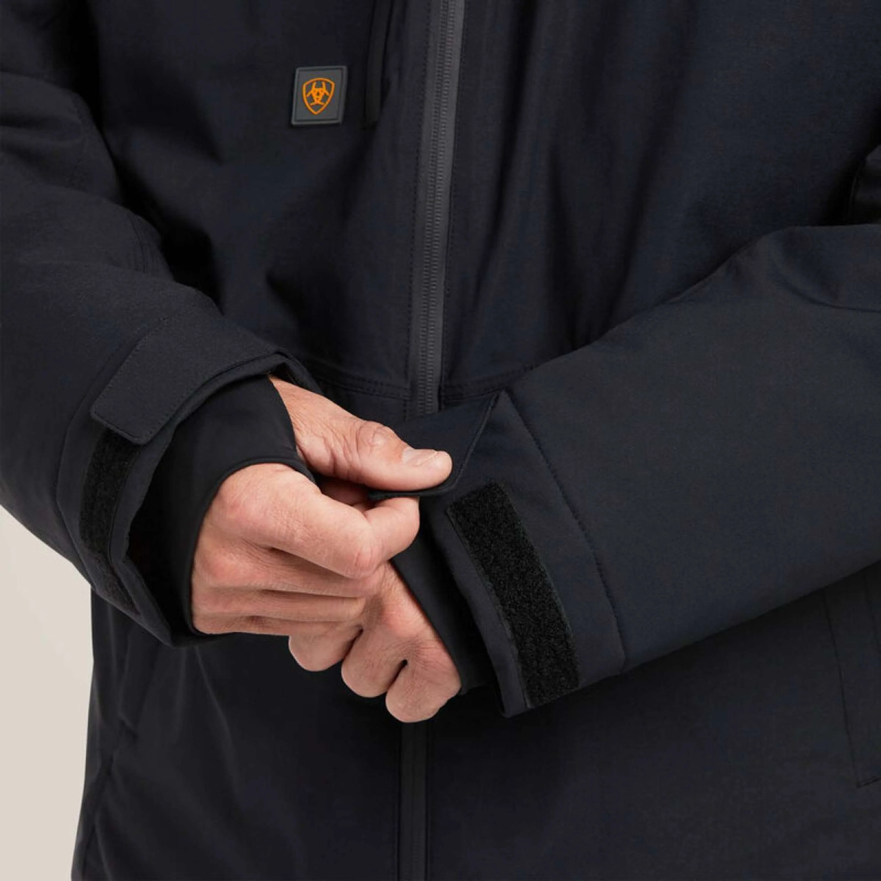 Ariat Veste Rebar Storm Fighter 2.0 Waterproof Hommes Noir - Image 5